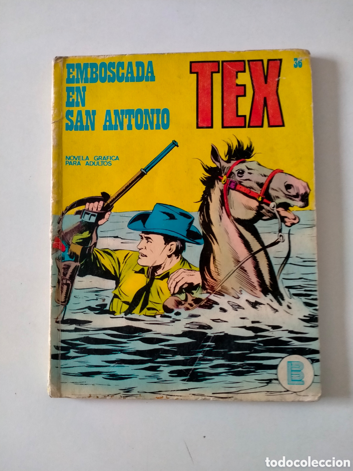 Comics: TEX N&Uacute;MERO 36 BURU LAN EDICIONES A&Ntilde;O 1972