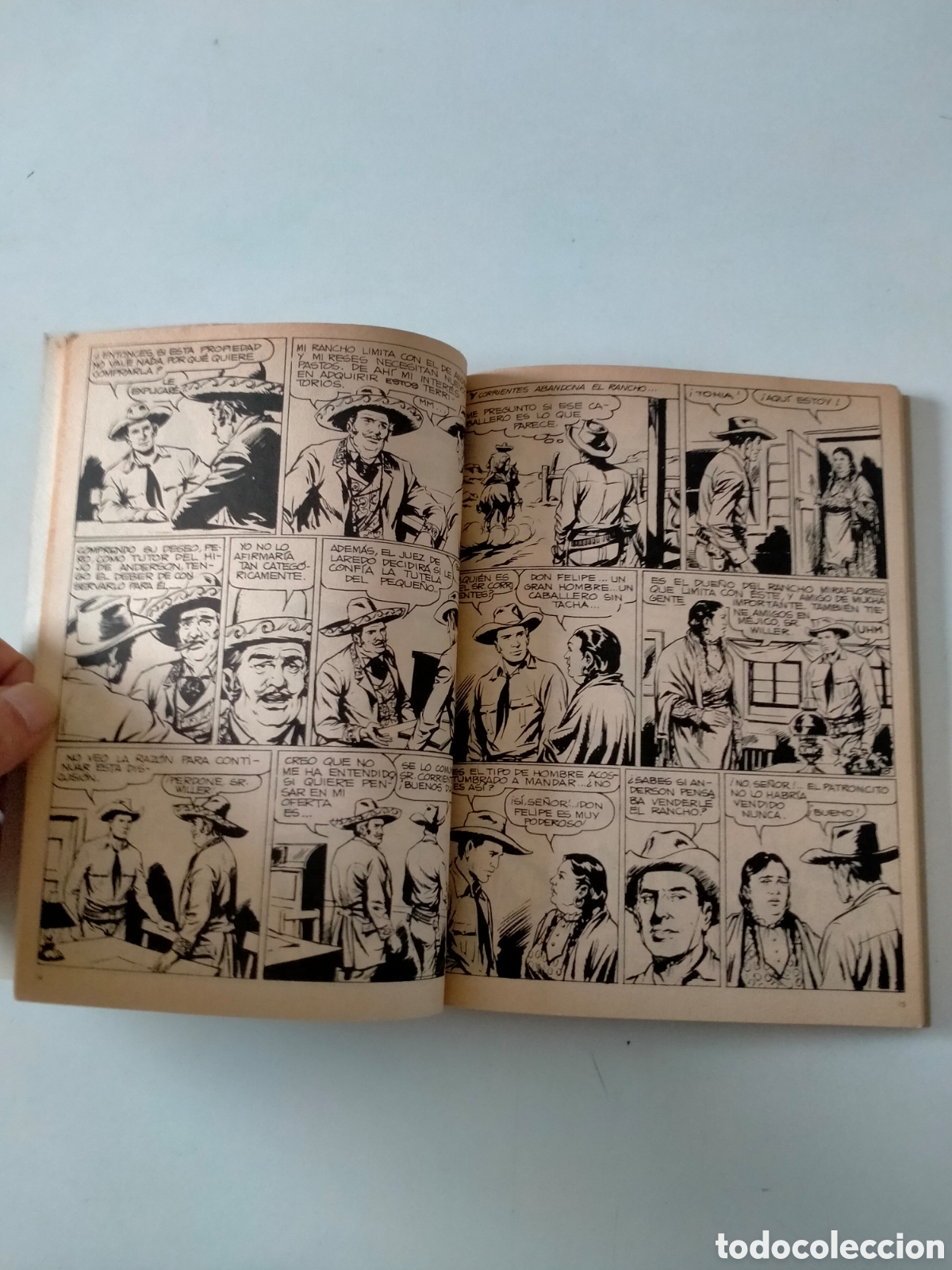 C&oacute;mics: TEX N&Uacute;MERO 37 BURU LAN EDICIONES A&Ntilde;O 1972 - Foto 6