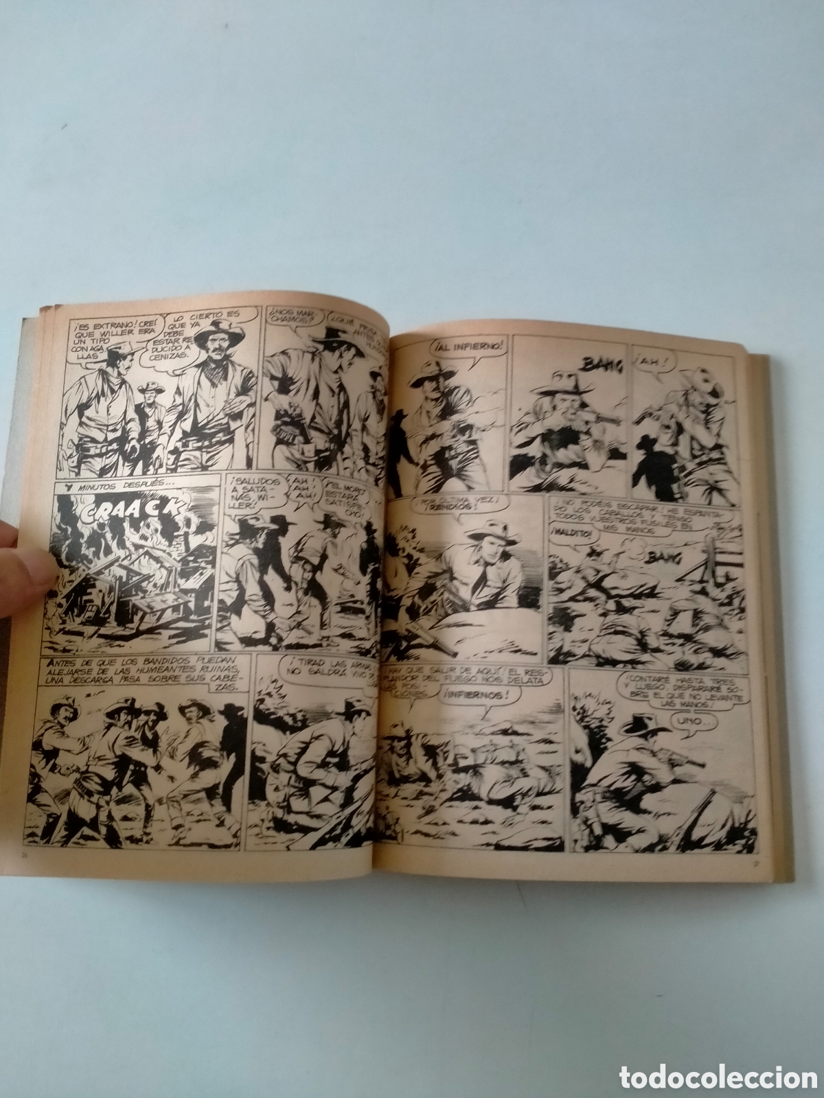 C&oacute;mics: TEX N&Uacute;MERO 37 BURU LAN EDICIONES A&Ntilde;O 1972 - Foto 7