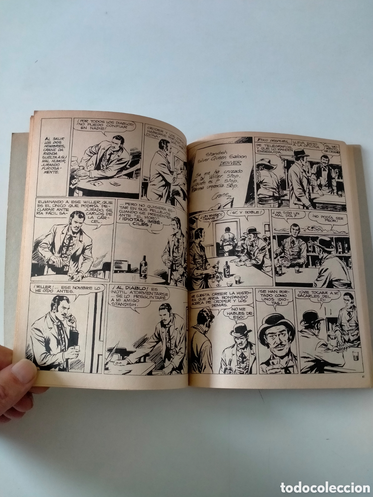 C&oacute;mics: TEX N&Uacute;MERO 37 BURU LAN EDICIONES A&Ntilde;O 1972 - Foto 8