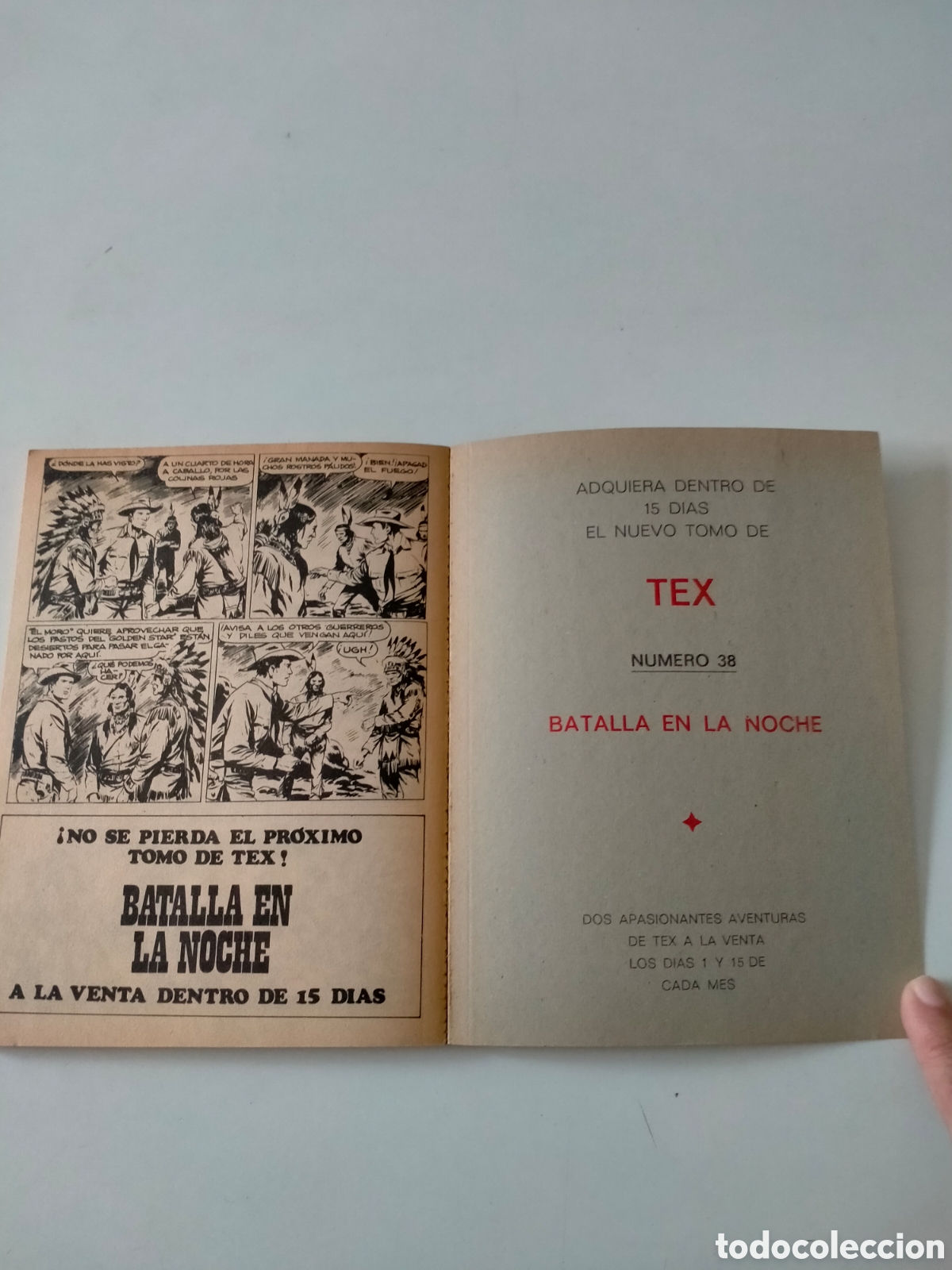 C&oacute;mics: TEX N&Uacute;MERO 37 BURU LAN EDICIONES A&Ntilde;O 1972 - Foto 10
