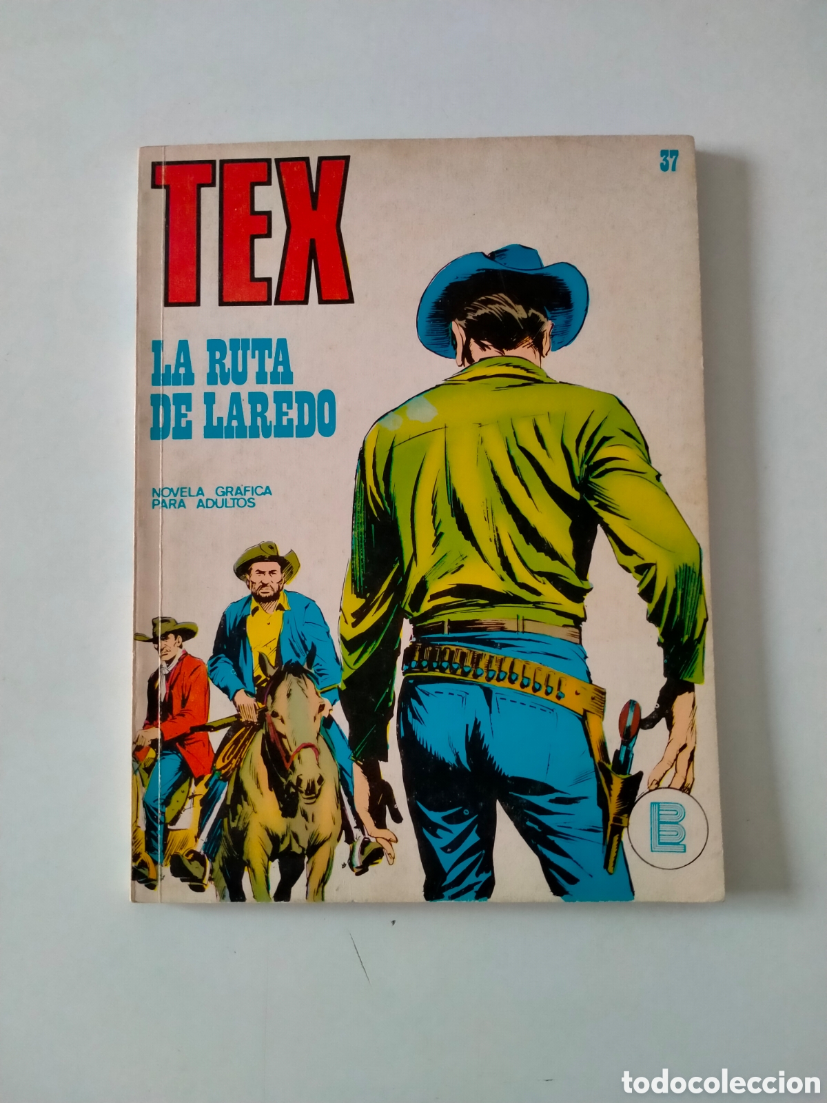 Comics: TEX N&Uacute;MERO 37 BURU LAN EDICIONES A&Ntilde;O 1972