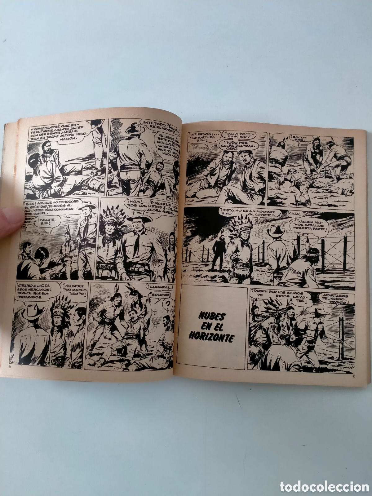 C&oacute;mics: TEX N&Uacute;MERO 38 BURU LAN EDICIONES A&Ntilde;O 1972 - Foto 6