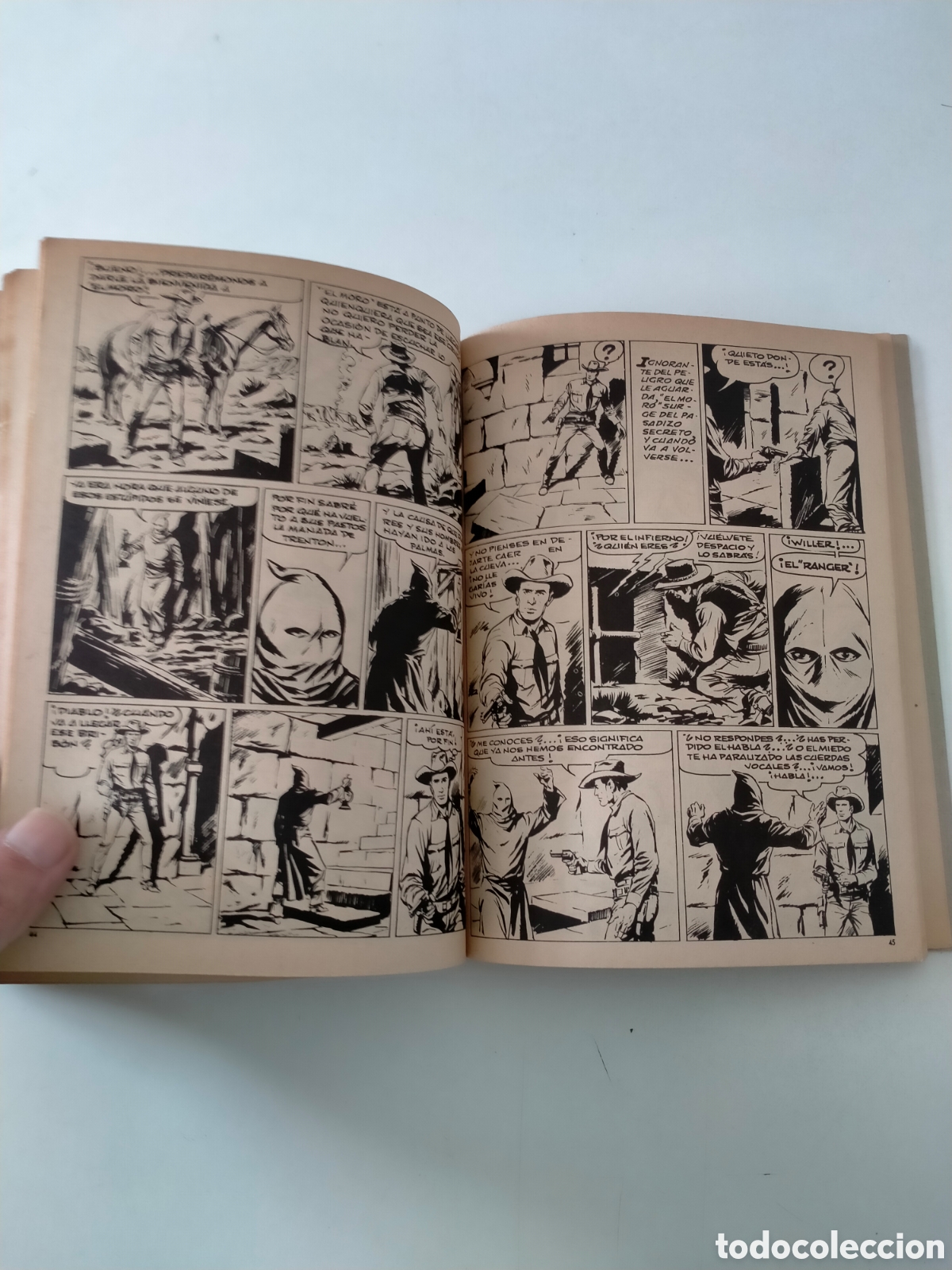 C&oacute;mics: TEX N&Uacute;MERO 38 BURU LAN EDICIONES A&Ntilde;O 1972 - Foto 8