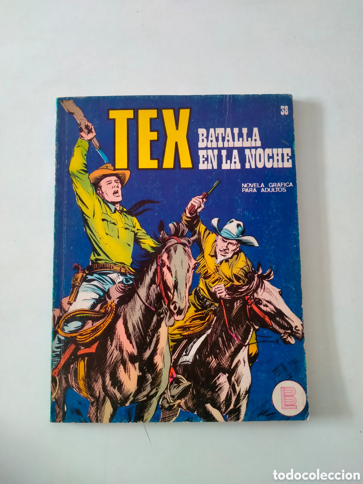 C&oacute;mics: TEX N&Uacute;MERO 38 BURU LAN EDICIONES A&Ntilde;O 1972