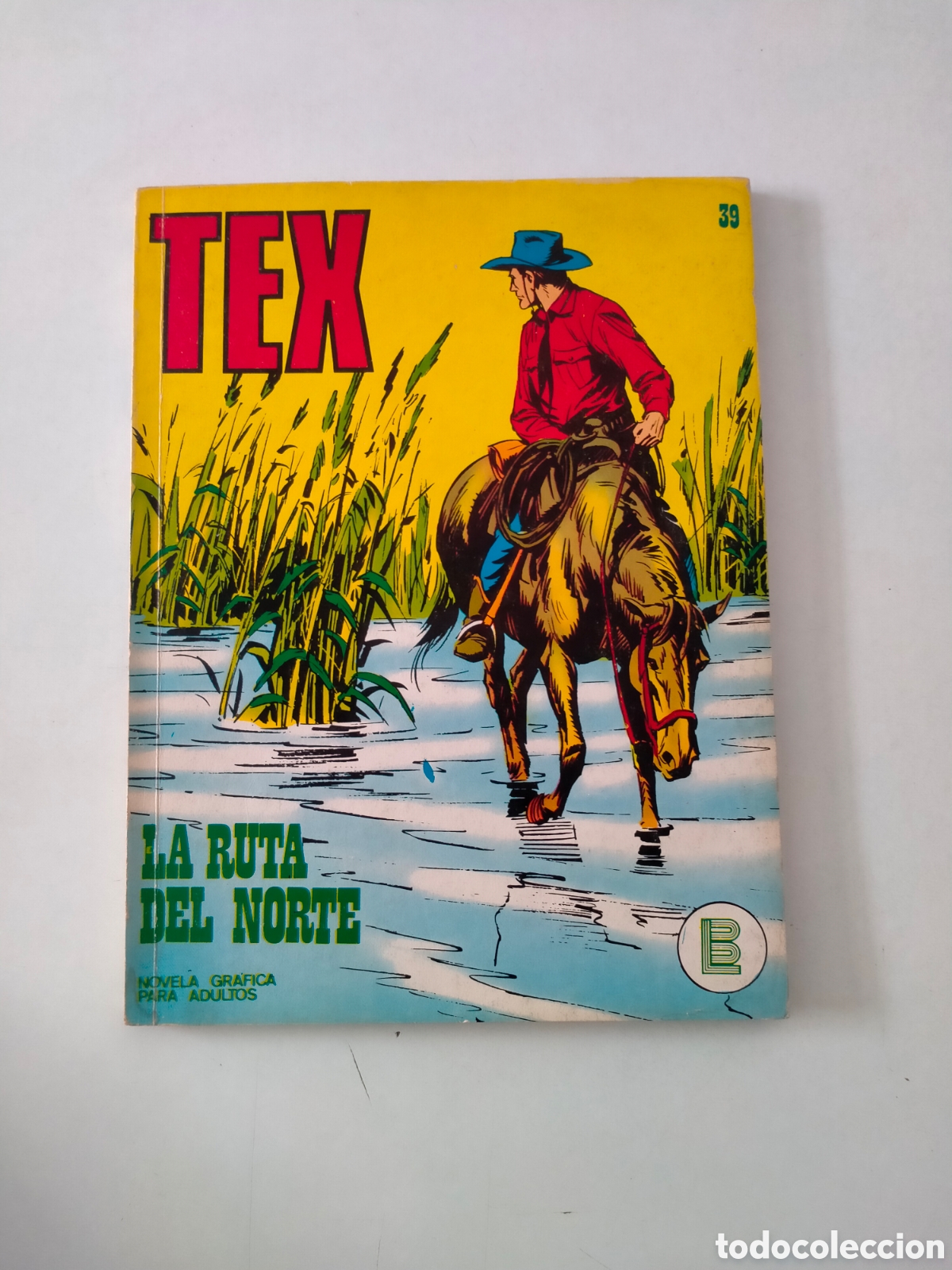 C&oacute;mics: TEX N&Uacute;MERO 39 BURU LAN EDICIONES A&Ntilde;O 1972