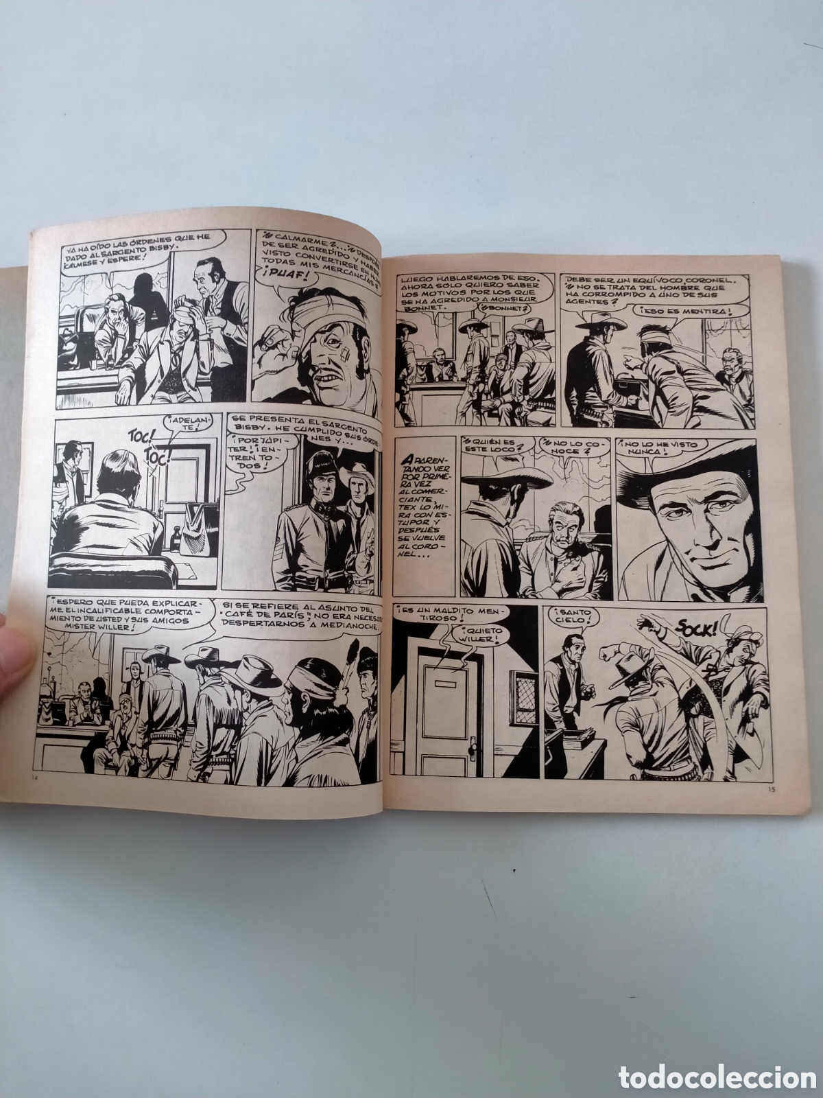 C&oacute;mics: TEX N&Uacute;MERO 40 BURU LAN EDICIONES A&Ntilde;O 1972 - Foto 6