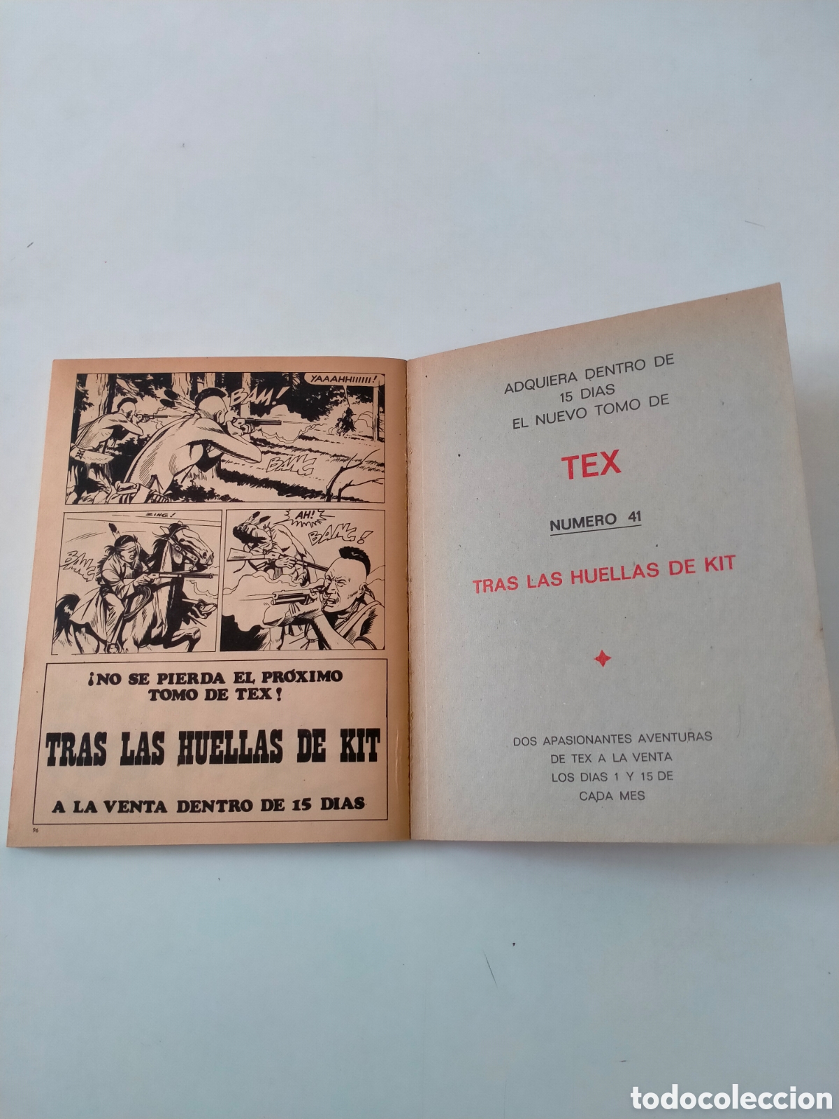 C&oacute;mics: TEX N&Uacute;MERO 40 BURU LAN EDICIONES A&Ntilde;O 1972 - Foto 10