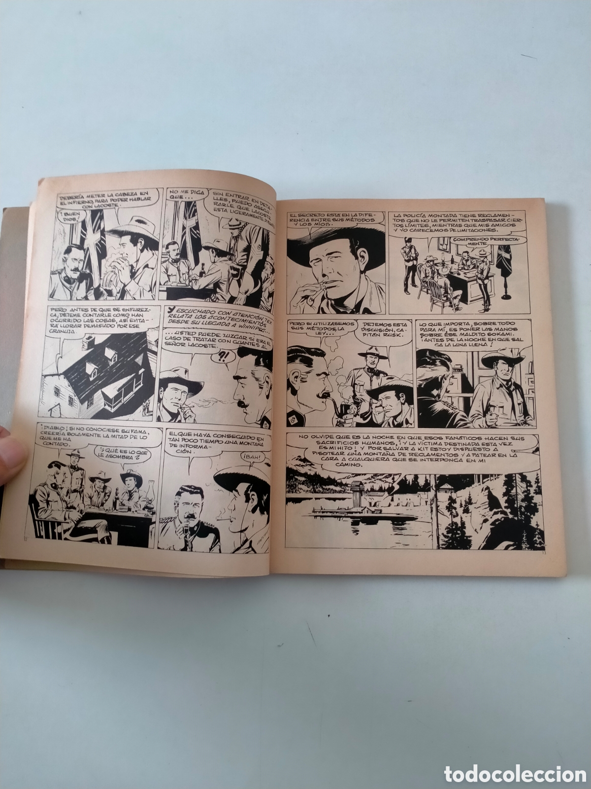 C&oacute;mics: TEX N&Uacute;MERO 41 BURU LAN EDICIONES A&Ntilde;O 1972 - Foto 6