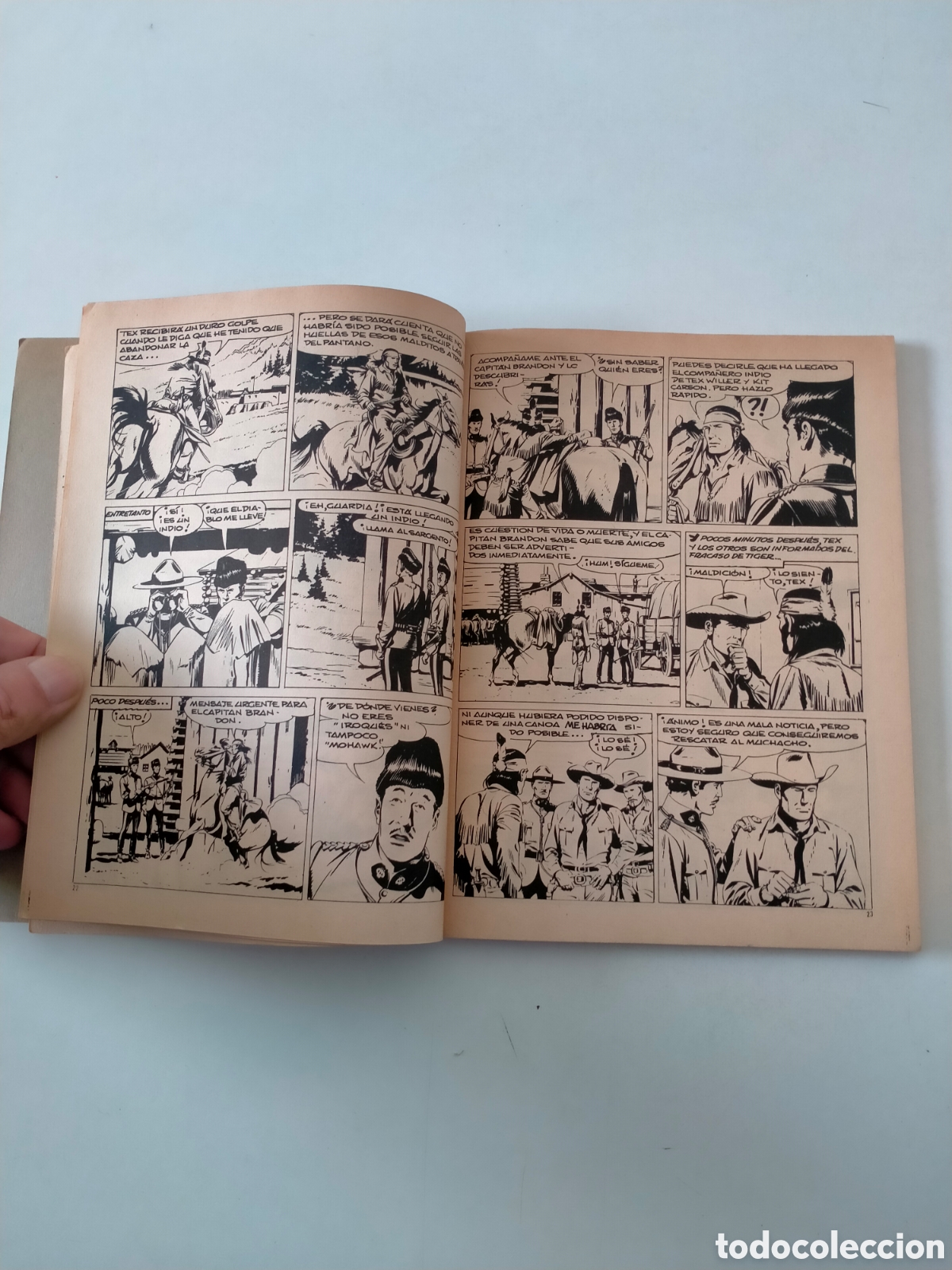 C&oacute;mics: TEX N&Uacute;MERO 41 BURU LAN EDICIONES A&Ntilde;O 1972 - Foto 7