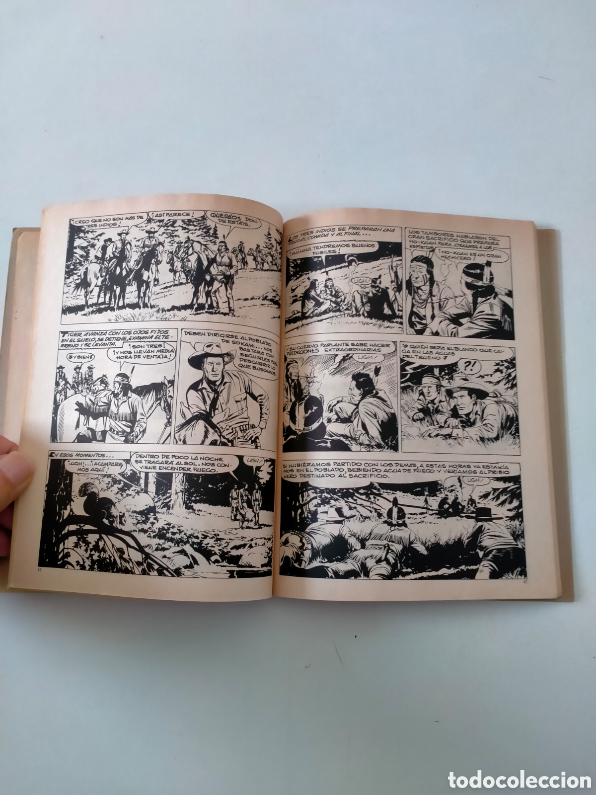 C&oacute;mics: TEX N&Uacute;MERO 41 BURU LAN EDICIONES A&Ntilde;O 1972 - Foto 8
