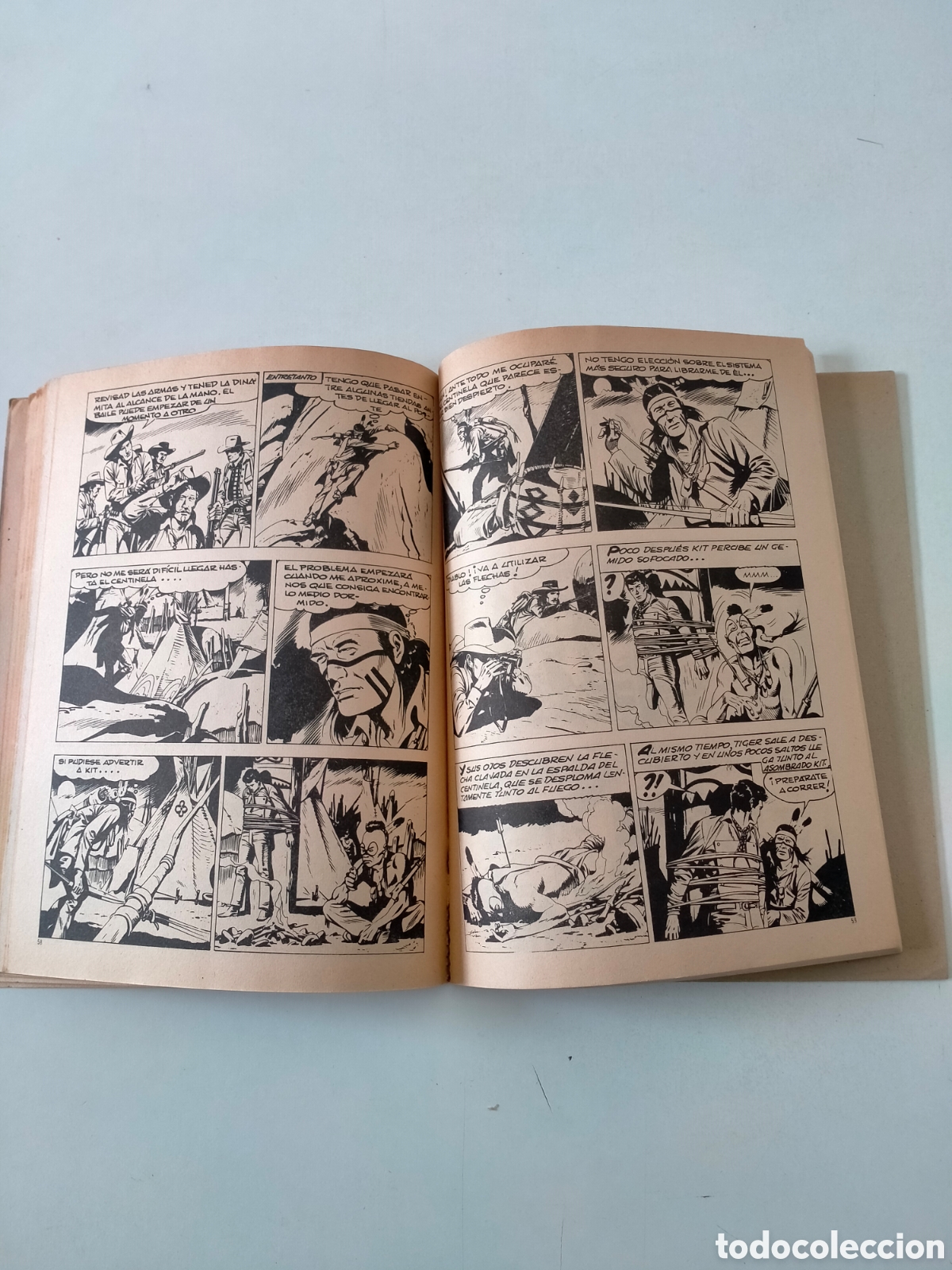 C&oacute;mics: TEX N&Uacute;MERO 41 BURU LAN EDICIONES A&Ntilde;O 1972 - Foto 9