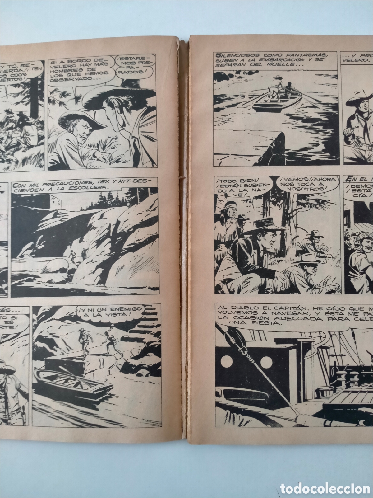 C&oacute;mics: TEX N&Uacute;MERO 42 BURU LAN EDICIONES A&Ntilde;O 1972 - Foto 8
