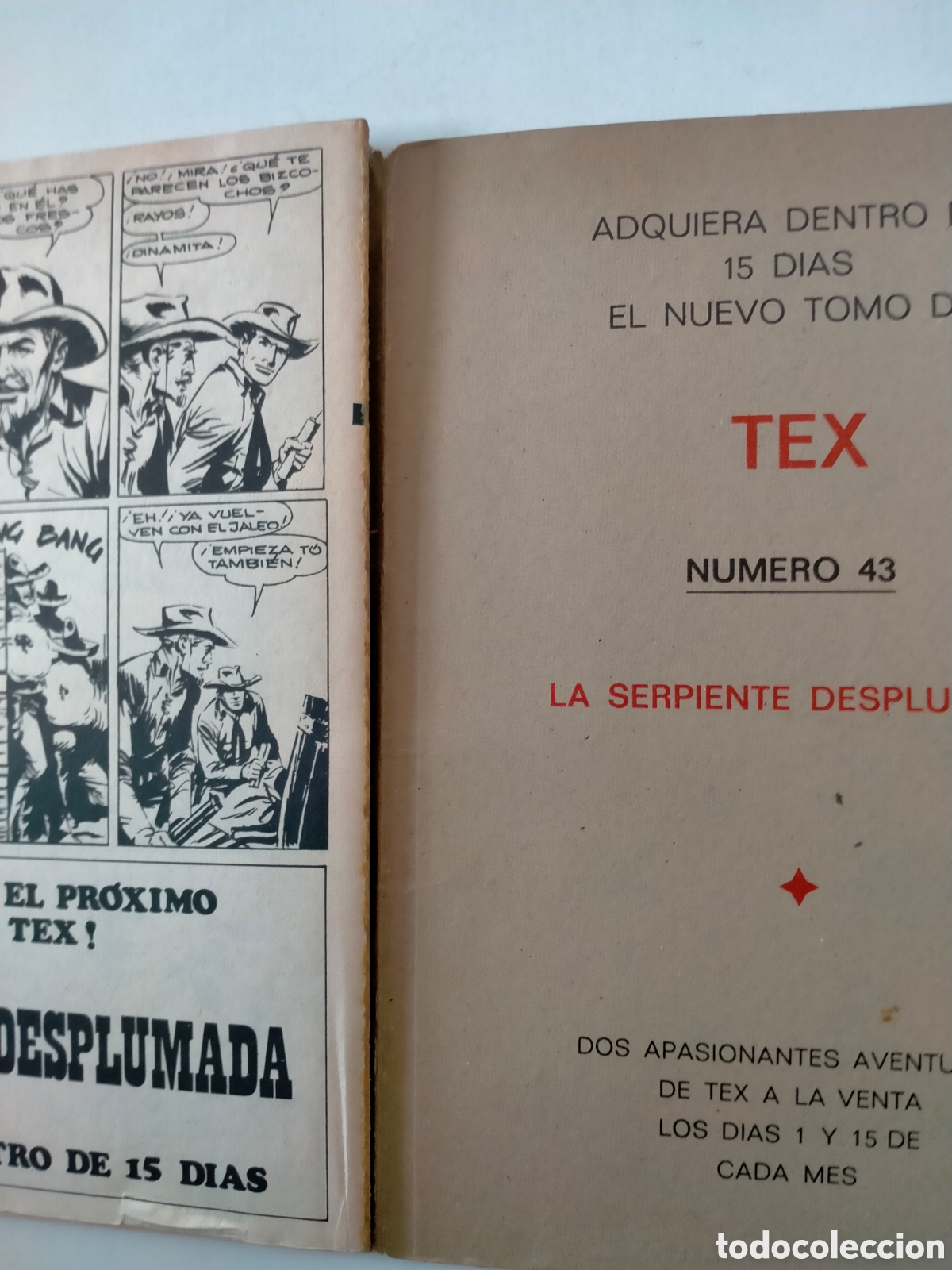 C&oacute;mics: TEX N&Uacute;MERO 42 BURU LAN EDICIONES A&Ntilde;O 1972 - Foto 10