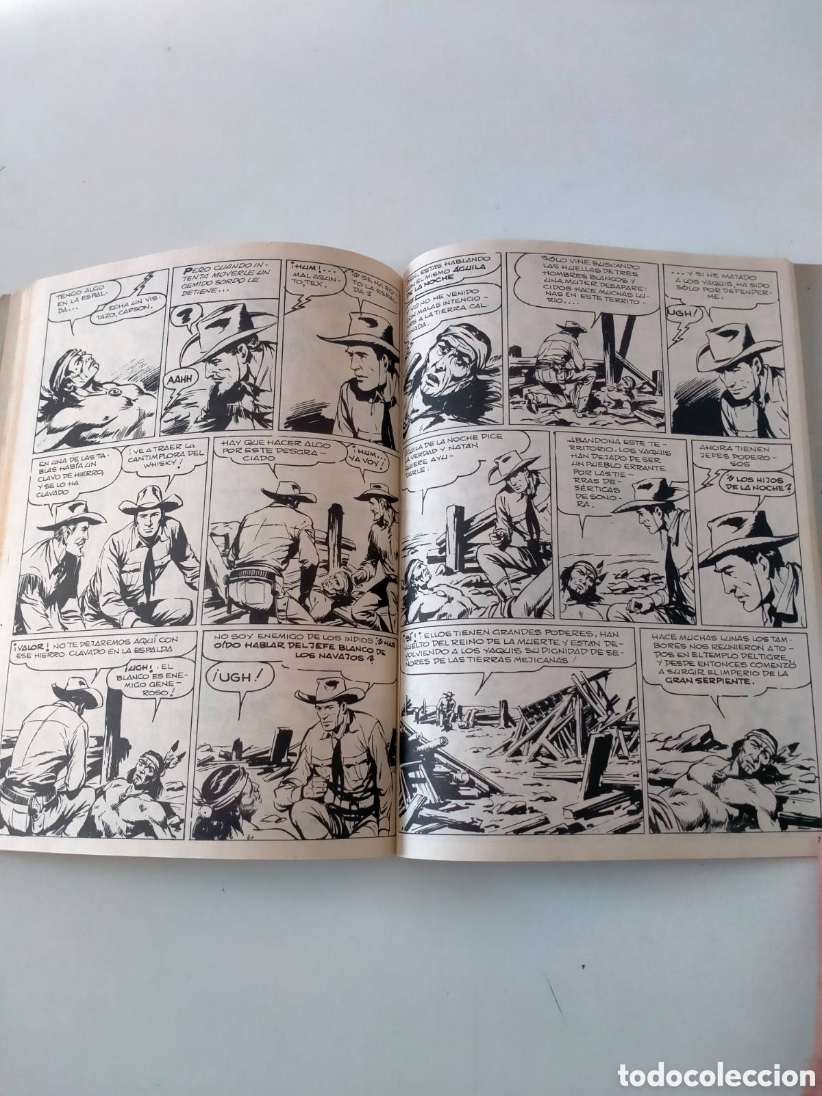 C&oacute;mics: TEX N&Uacute;MERO 43 BURU LAN EDICIONES A&Ntilde;O 1972 - Foto 9