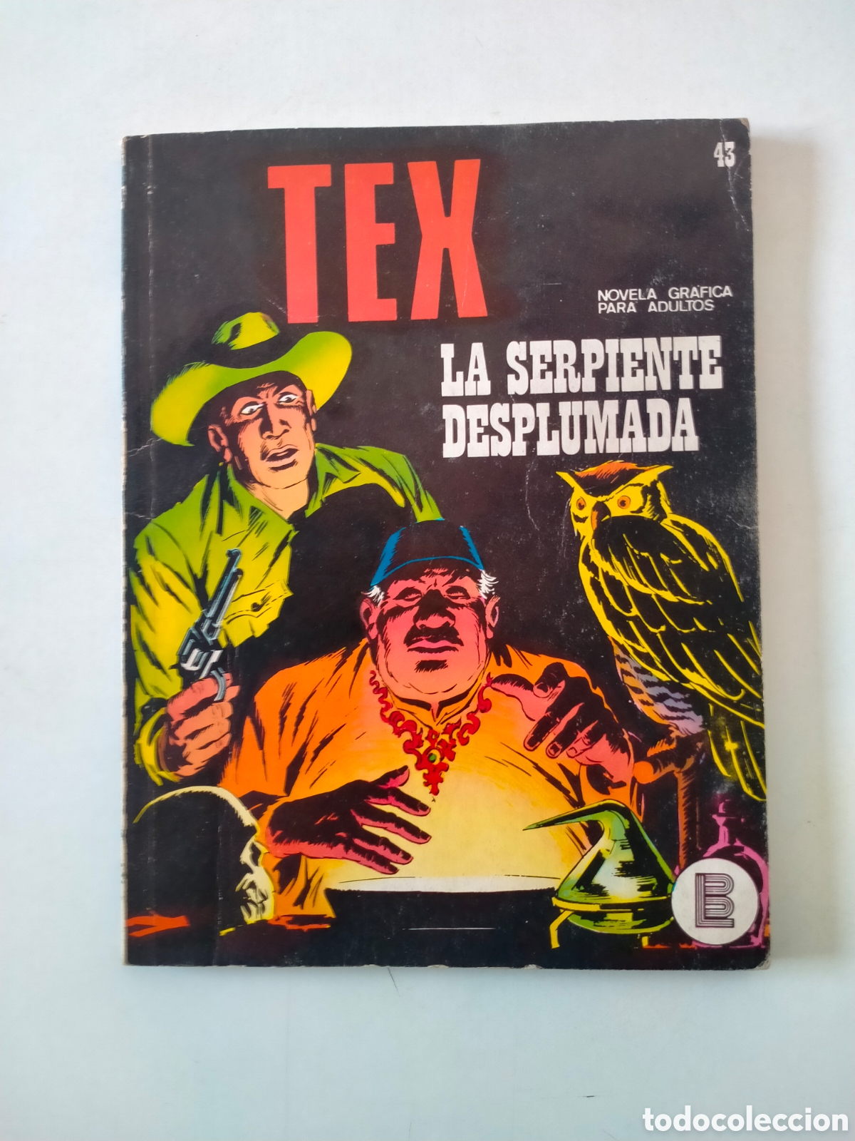 C&oacute;mics: TEX N&Uacute;MERO 43 BURU LAN EDICIONES A&Ntilde;O 1972 - Foto 1