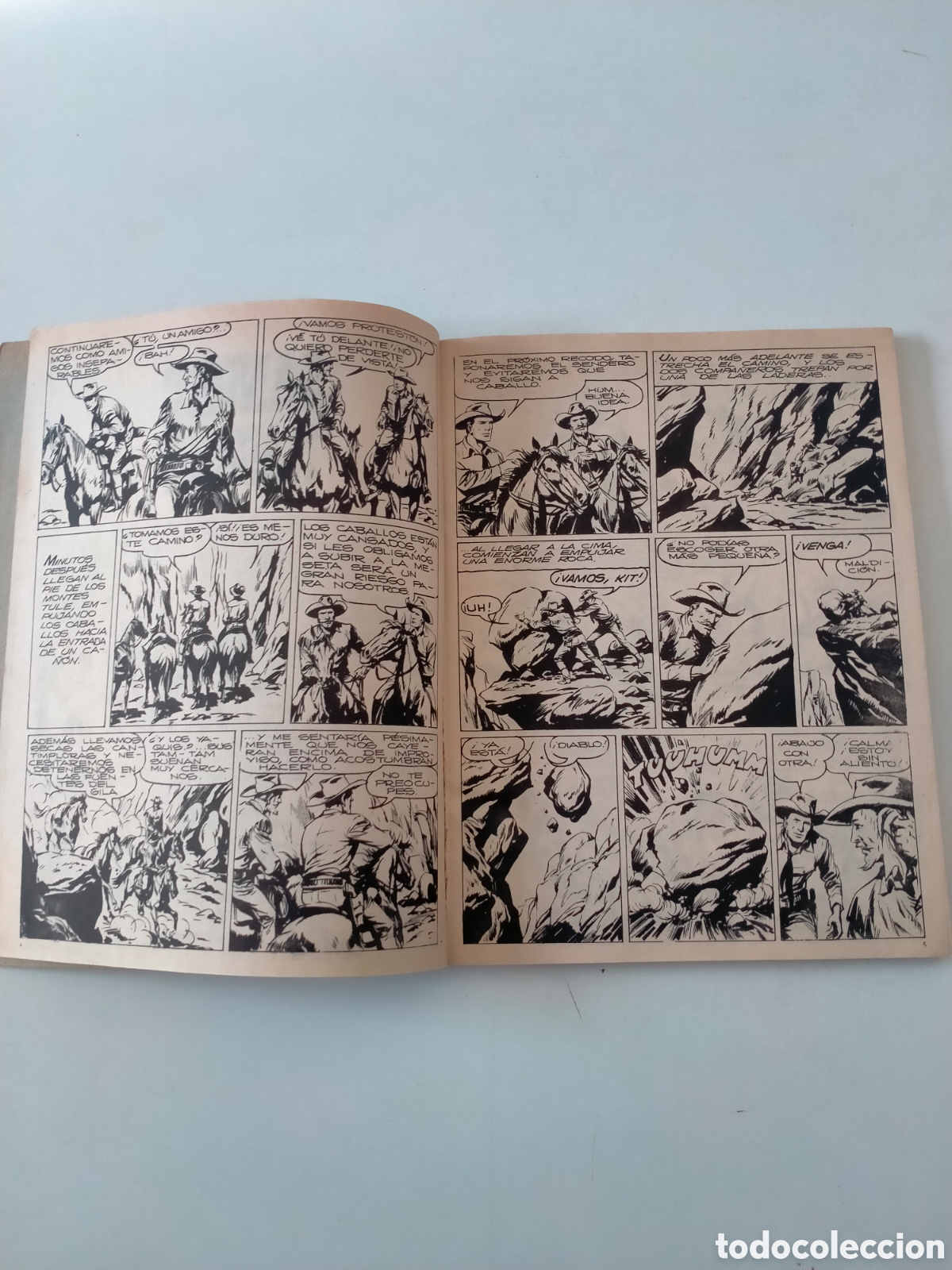 C&oacute;mics: TEX N&Uacute;MERO 44 BURU LAN EDICIONES A&Ntilde;O 1972 - Foto 6