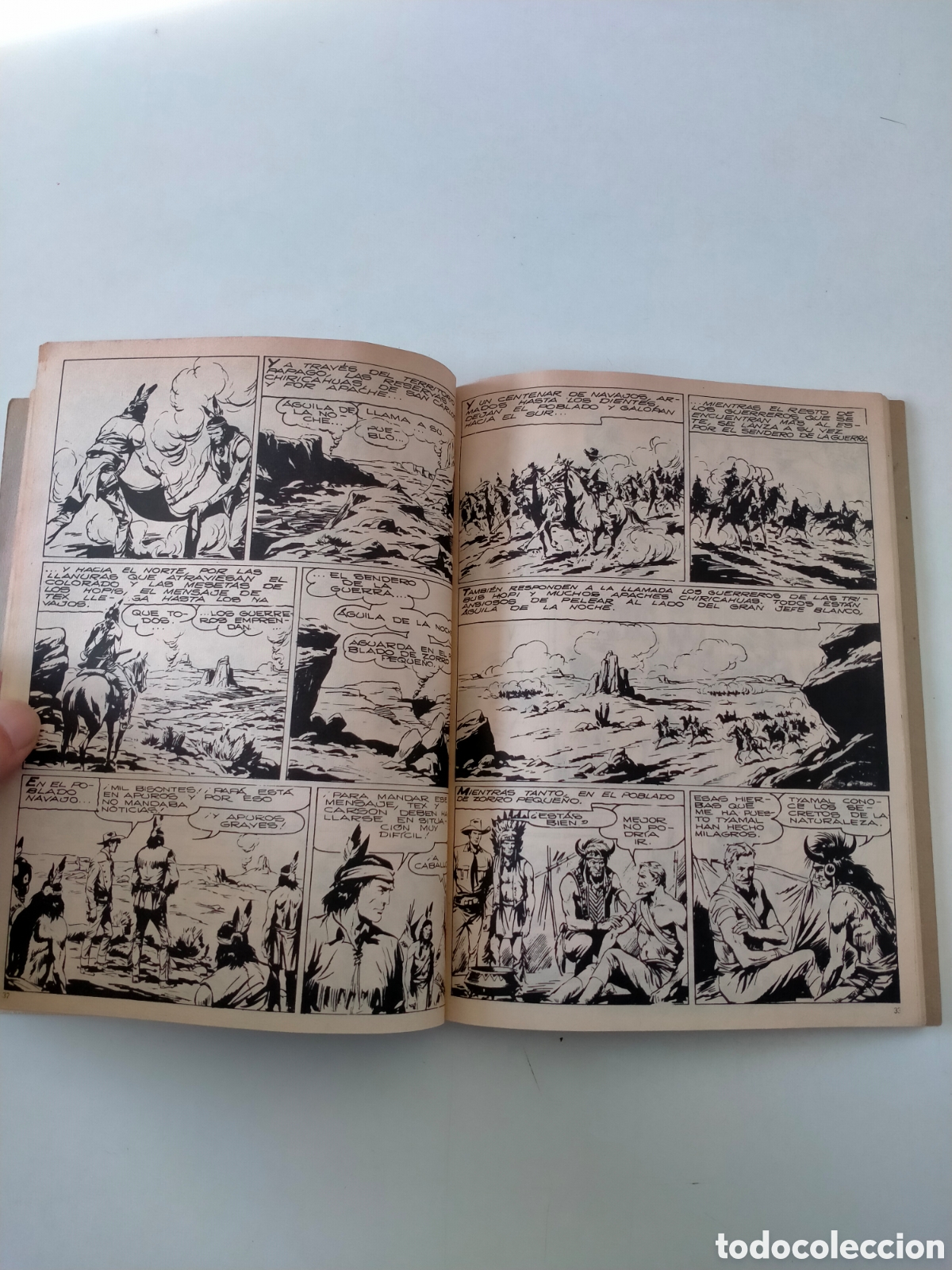 C&oacute;mics: TEX N&Uacute;MERO 44 BURU LAN EDICIONES A&Ntilde;O 1972 - Foto 8