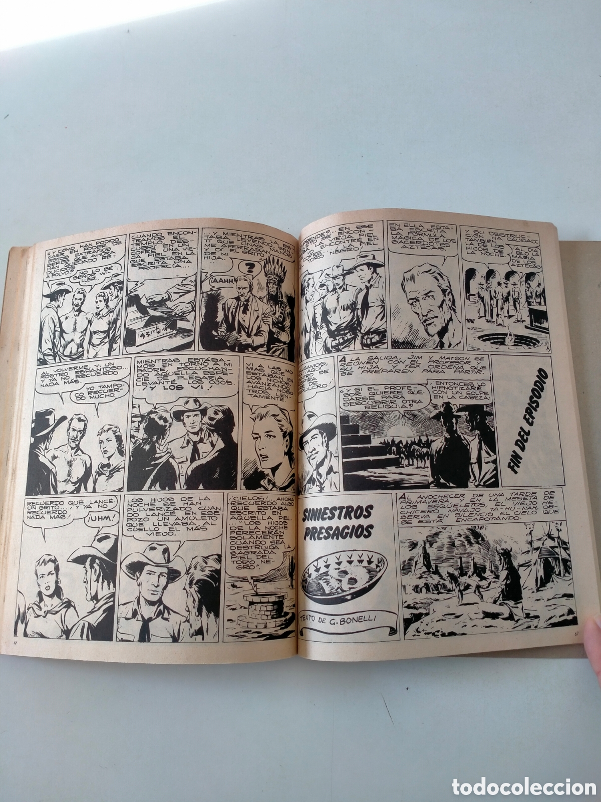 C&oacute;mics: TEX N&Uacute;MERO 44 BURU LAN EDICIONES A&Ntilde;O 1972 - Foto 9