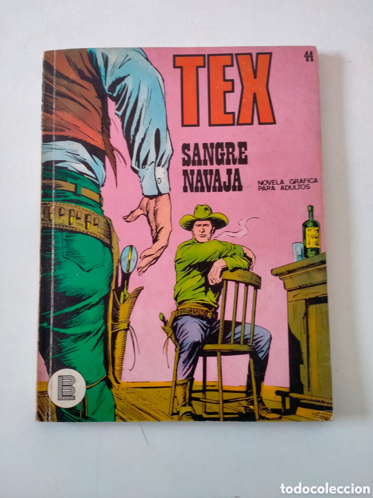 C&oacute;mics: TEX N&Uacute;MERO 44 BURU LAN EDICIONES A&Ntilde;O 1972 - Foto 1