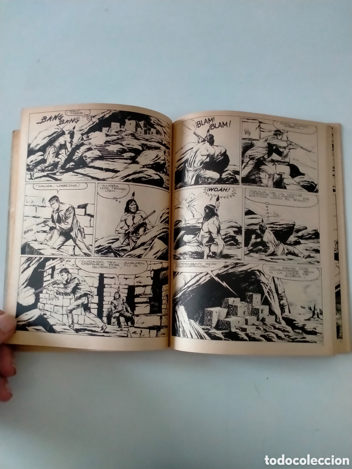 C&oacute;mics: TEX N&Uacute;MERO 45 BURU LAN EDICIONES A&Ntilde;O 1972 - Foto 8