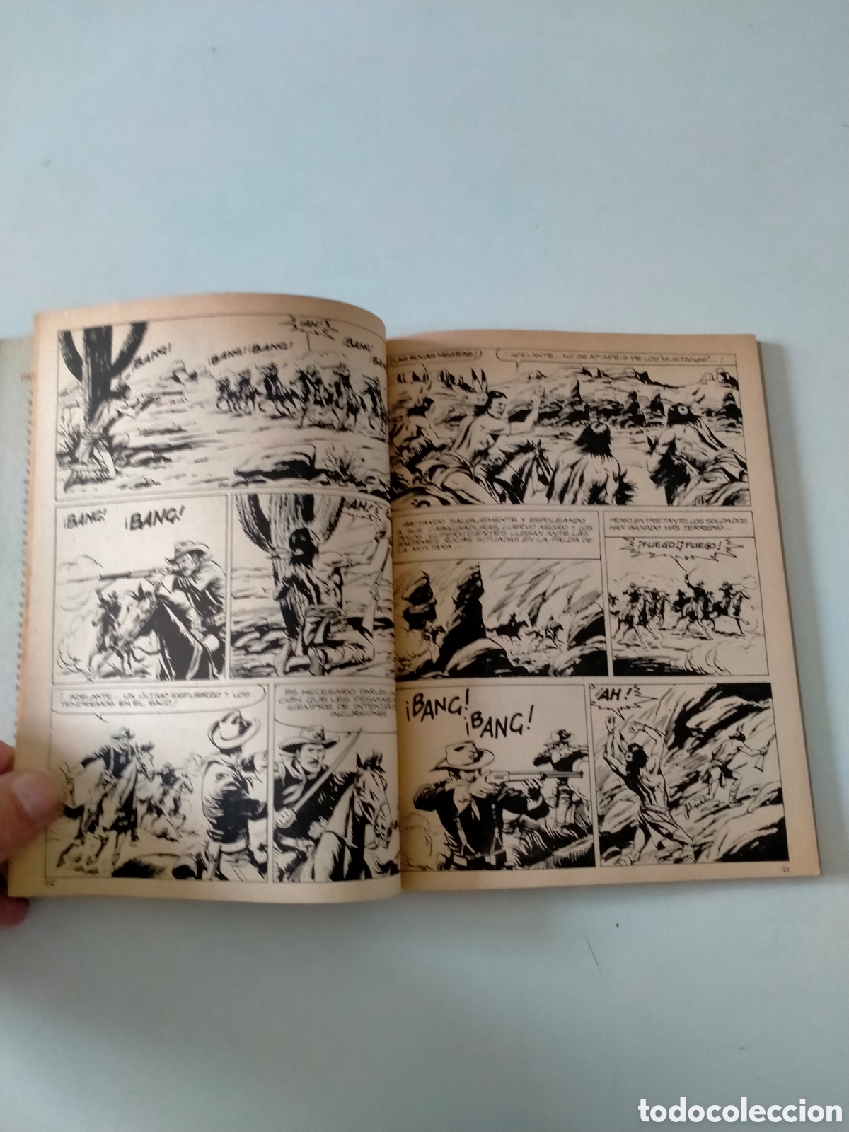 C&oacute;mics: TEX N&Uacute;MERO 46 BURU LAN EDICIONES A&Ntilde;O 1972 - Foto 7