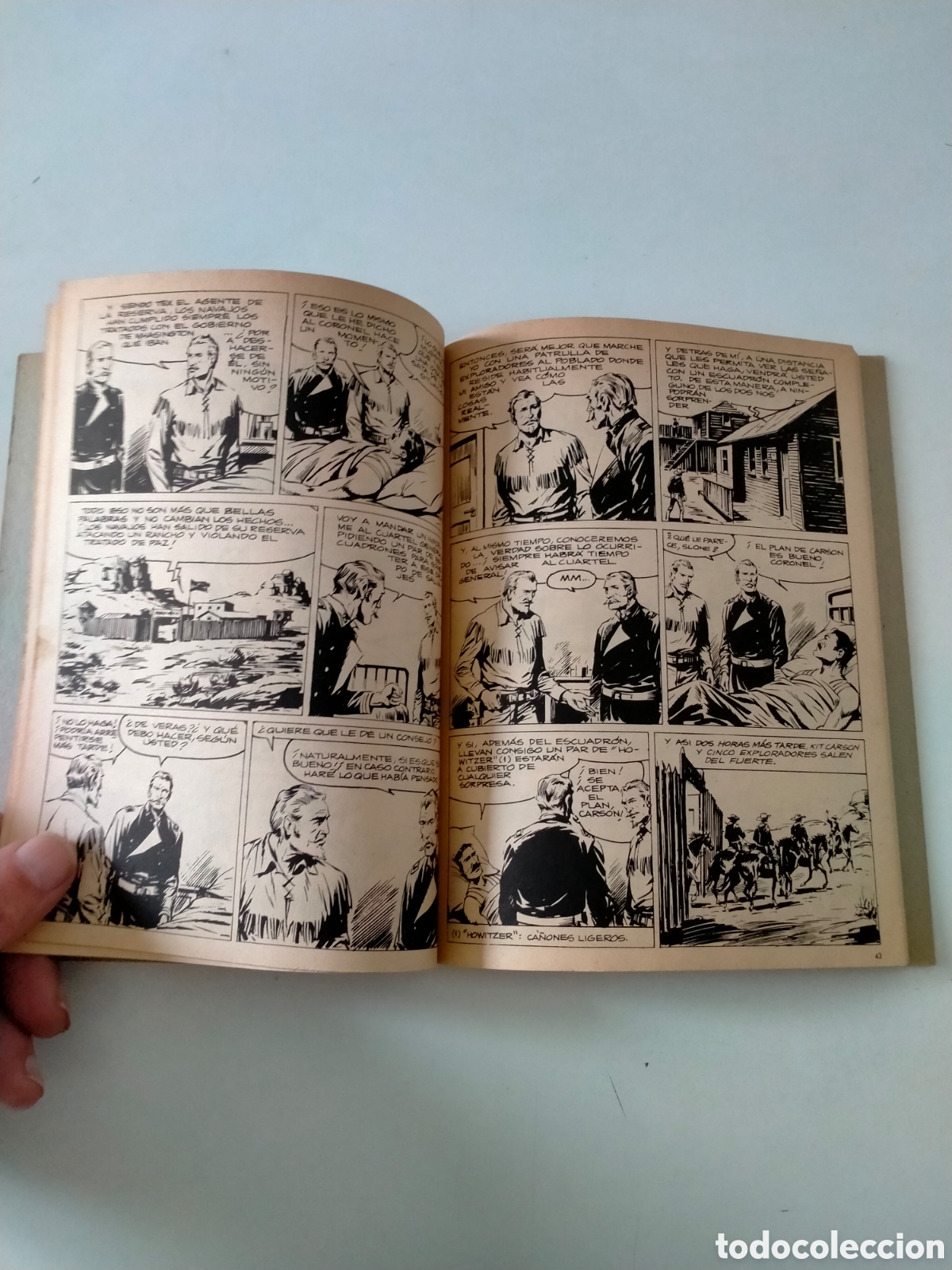C&oacute;mics: TEX N&Uacute;MERO 46 BURU LAN EDICIONES A&Ntilde;O 1972 - Foto 8