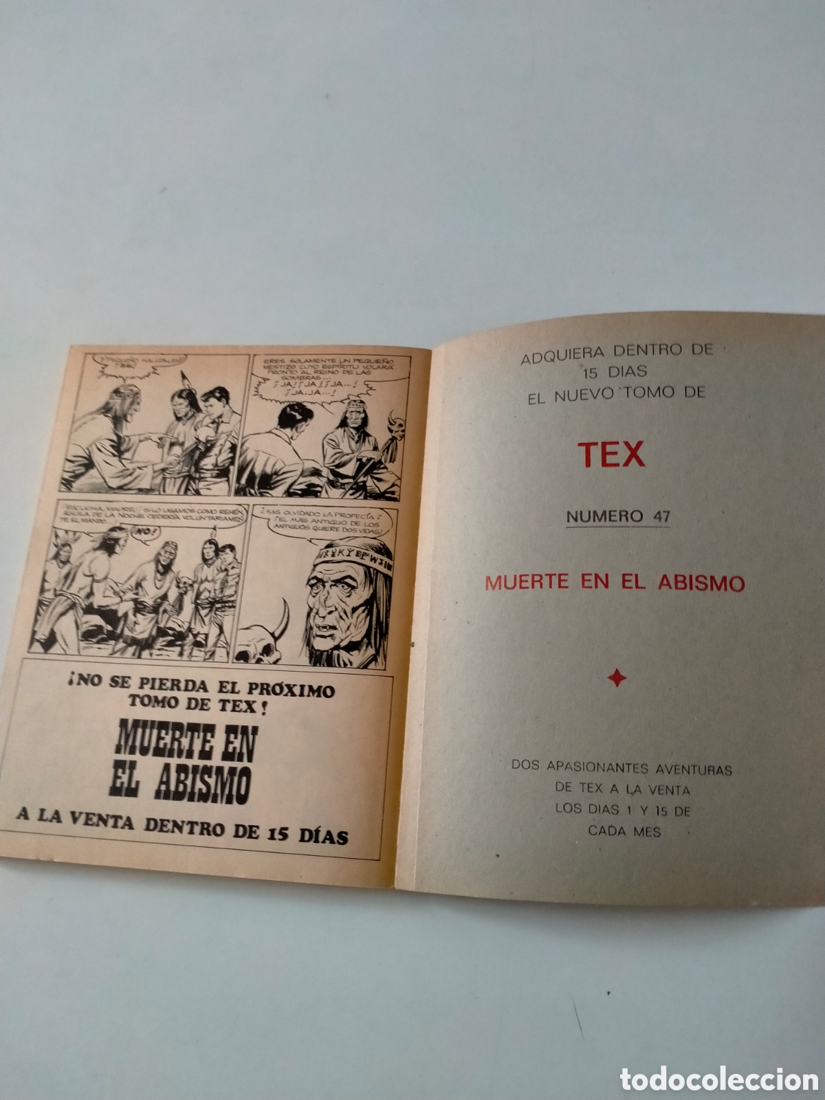 C&oacute;mics: TEX N&Uacute;MERO 46 BURU LAN EDICIONES A&Ntilde;O 1972 - Foto 10