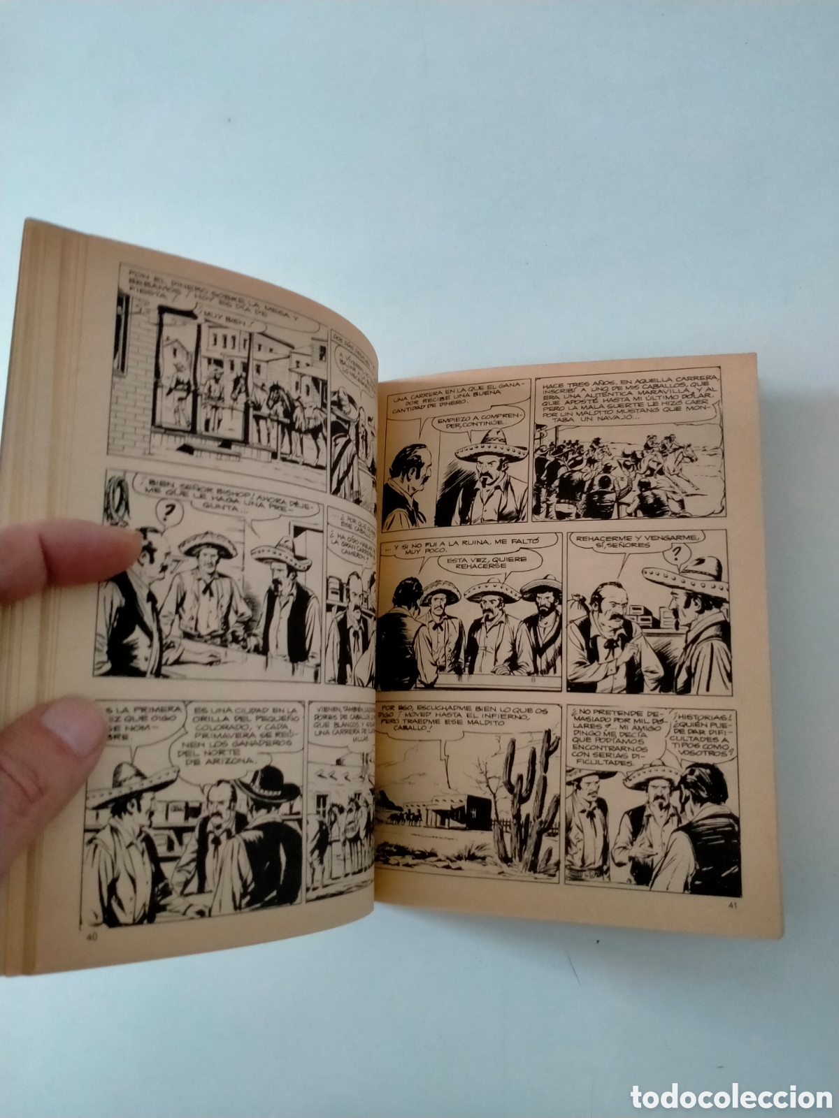 C&oacute;mics: TEX N&Uacute;MERO 47 BURU LAN EDICIONES A&Ntilde;O 1972 - Foto 8