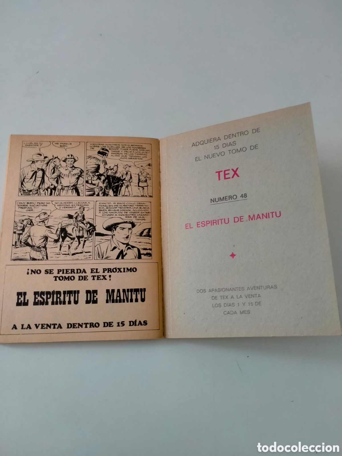 C&oacute;mics: TEX N&Uacute;MERO 47 BURU LAN EDICIONES A&Ntilde;O 1972 - Foto 10
