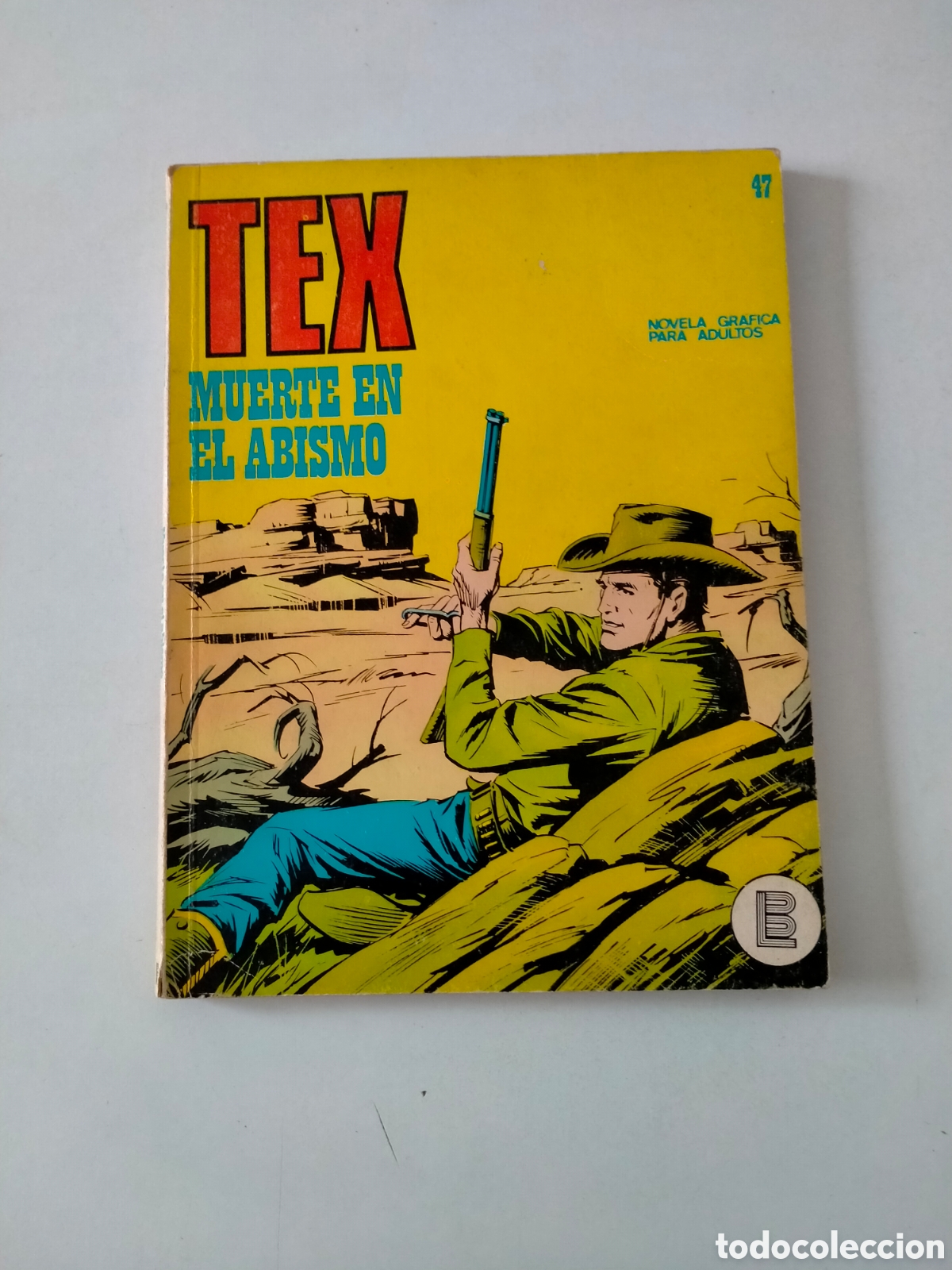 C&oacute;mics: TEX N&Uacute;MERO 47 BURU LAN EDICIONES A&Ntilde;O 1972