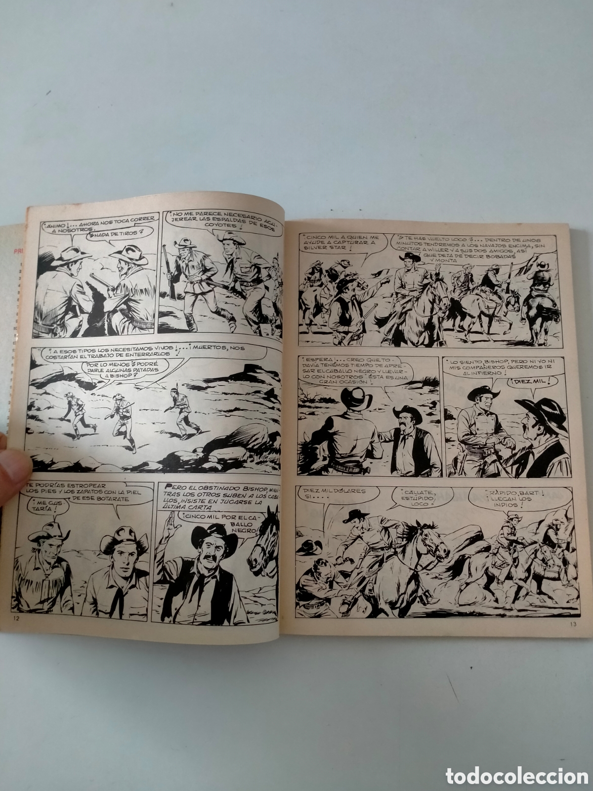 C&oacute;mics: TEX N&Uacute;MERO 49 BURU LAN EDICIONES A&Ntilde;O 1972 - Foto 6