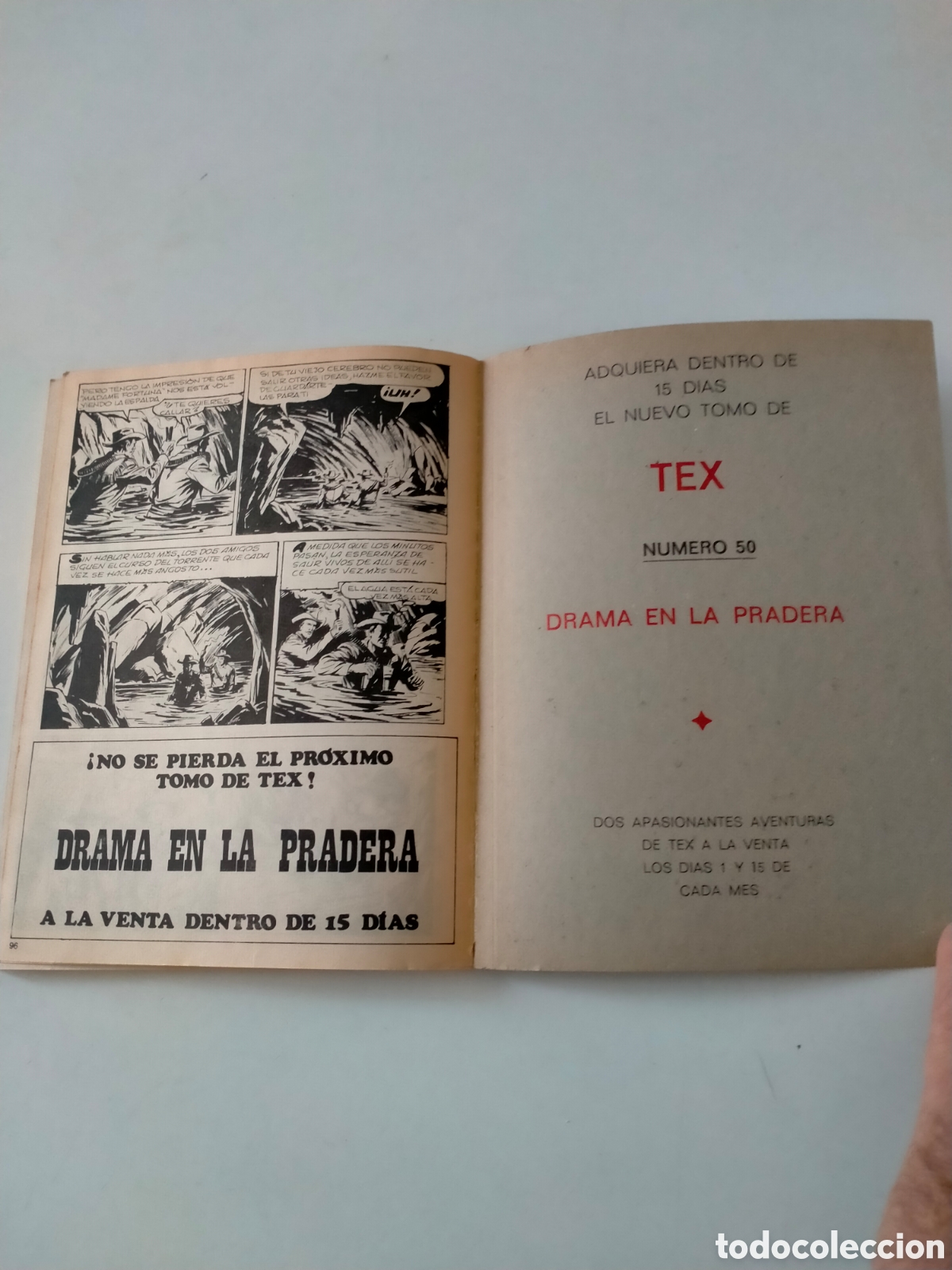 C&oacute;mics: TEX N&Uacute;MERO 49 BURU LAN EDICIONES A&Ntilde;O 1972 - Foto 10