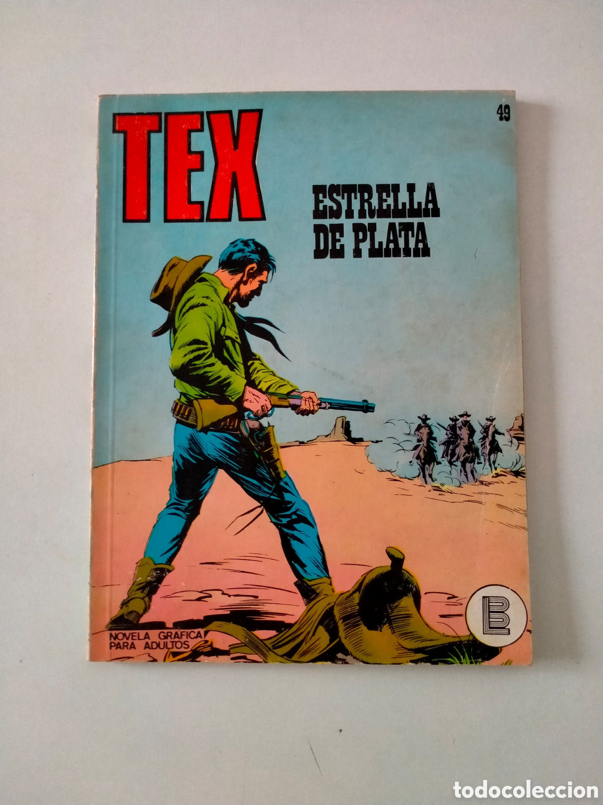 C&oacute;mics: TEX N&Uacute;MERO 49 BURU LAN EDICIONES A&Ntilde;O 1972