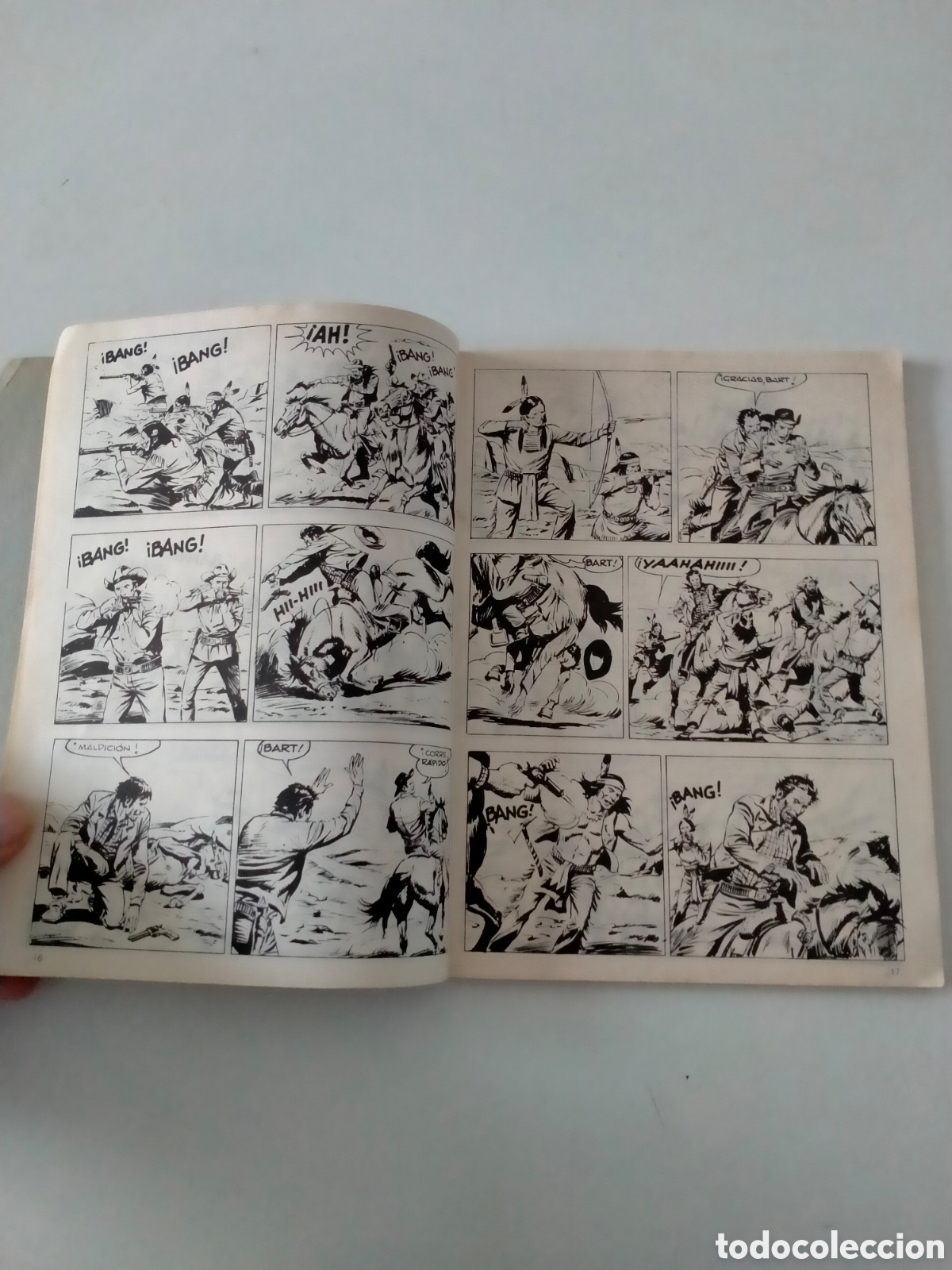 C&oacute;mics: TEX N&Uacute;MERO 49 BURU LAN EDICIONES A&Ntilde;O 1972 - Foto 6