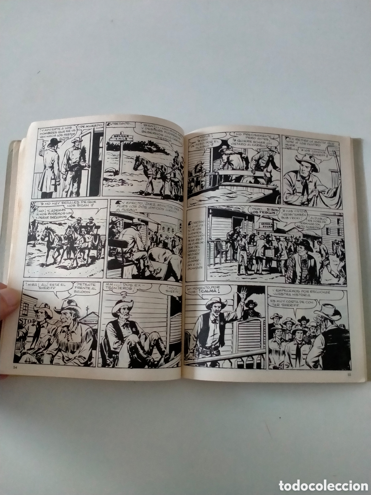 C&oacute;mics: TEX N&Uacute;MERO 49 BURU LAN EDICIONES A&Ntilde;O 1972 - Foto 8