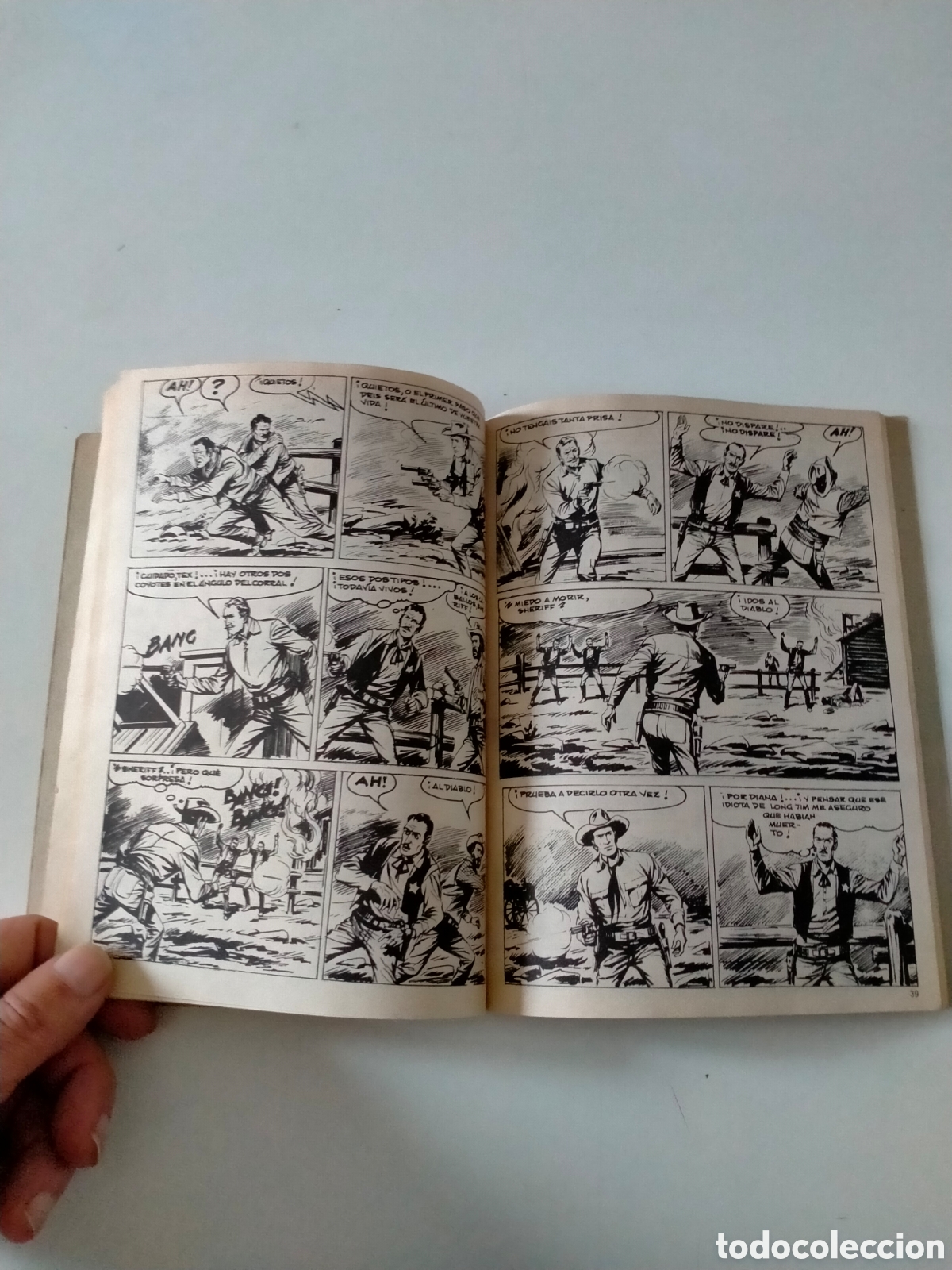 C&oacute;mics: TEX N&Uacute;MERO 50 BURU LAN EDICIONES A&Ntilde;O 1972 - Foto 7