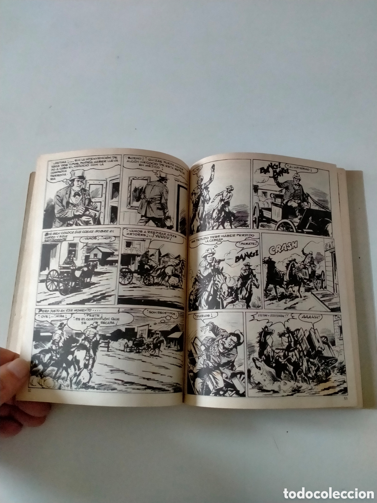 C&oacute;mics: TEX N&Uacute;MERO 50 BURU LAN EDICIONES A&Ntilde;O 1972 - Foto 8
