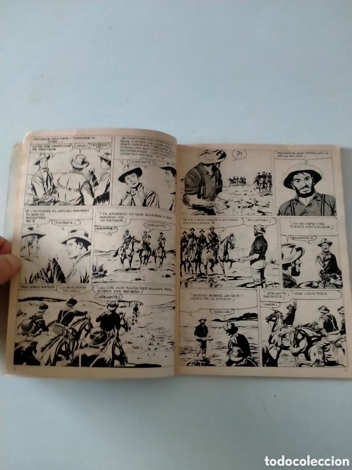 C&oacute;mics: TEX N&Uacute;MERO 51 BURU LAN EDICIONES A&Ntilde;O 1972 - Foto 6