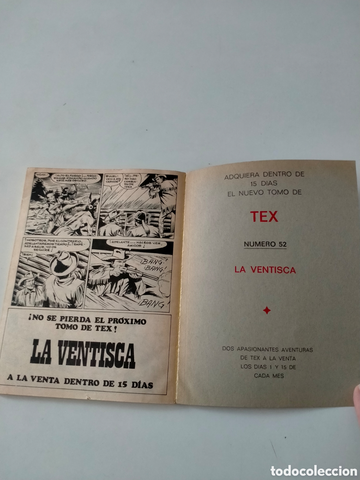 C&oacute;mics: TEX N&Uacute;MERO 51 BURU LAN EDICIONES A&Ntilde;O 1972 - Foto 10