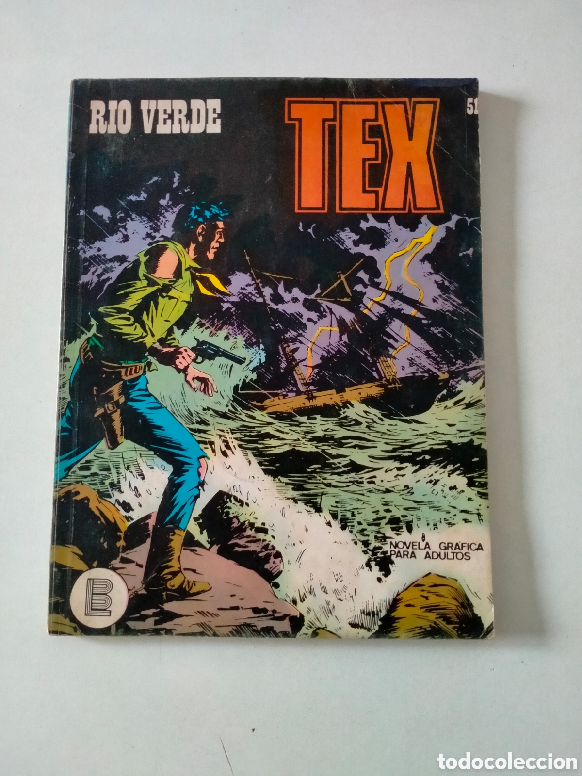 C&oacute;mics: TEX N&Uacute;MERO 51 BURU LAN EDICIONES A&Ntilde;O 1972