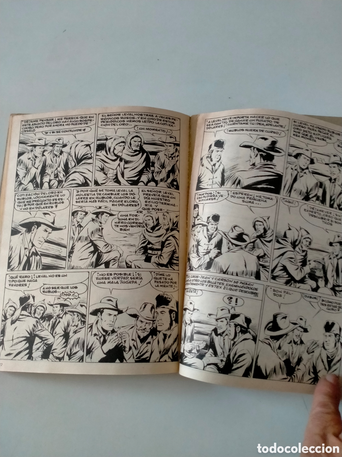 C&oacute;mics: TEX N&Uacute;MERO 52 BURU LAN EDICIONES A&Ntilde;O 1972 - Foto 7
