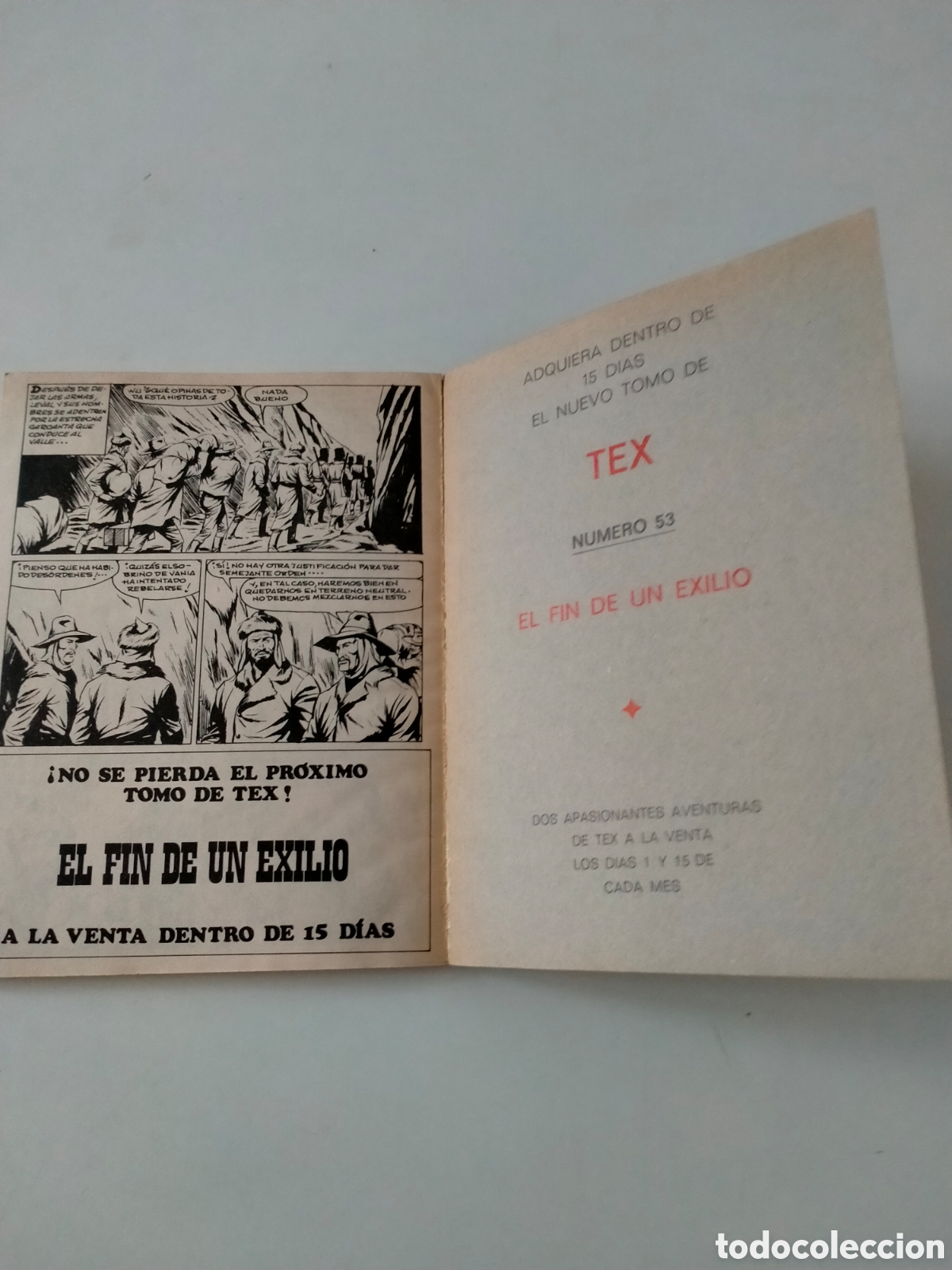 C&oacute;mics: TEX N&Uacute;MERO 52 BURU LAN EDICIONES A&Ntilde;O 1972 - Foto 9