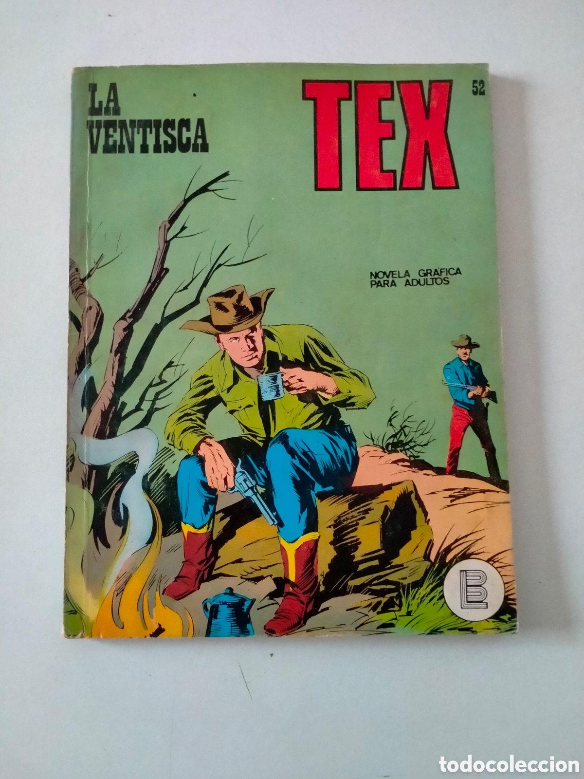 C&oacute;mics: TEX N&Uacute;MERO 52 BURU LAN EDICIONES A&Ntilde;O 1972
