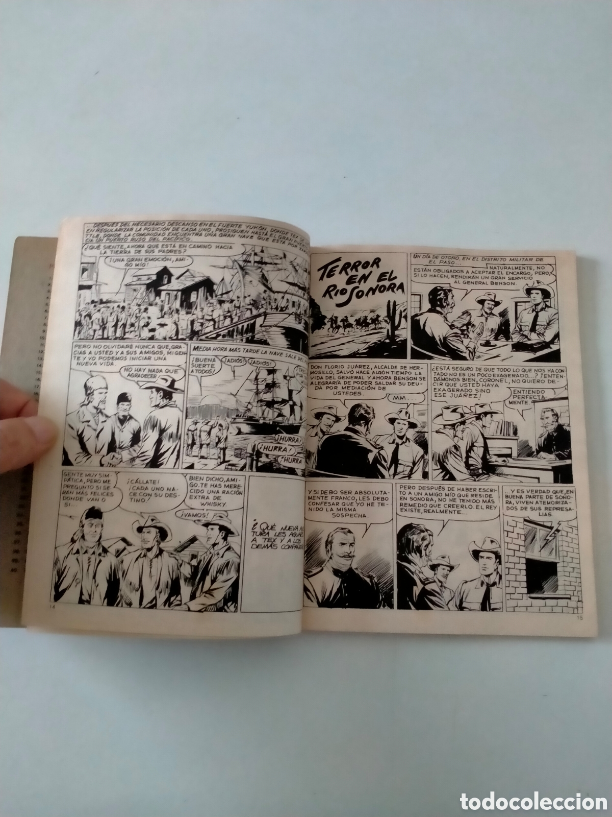 C&oacute;mics: TEX N&Uacute;MERO 53 BURU LAN EDICIONES A&Ntilde;O 1972 - Foto 6