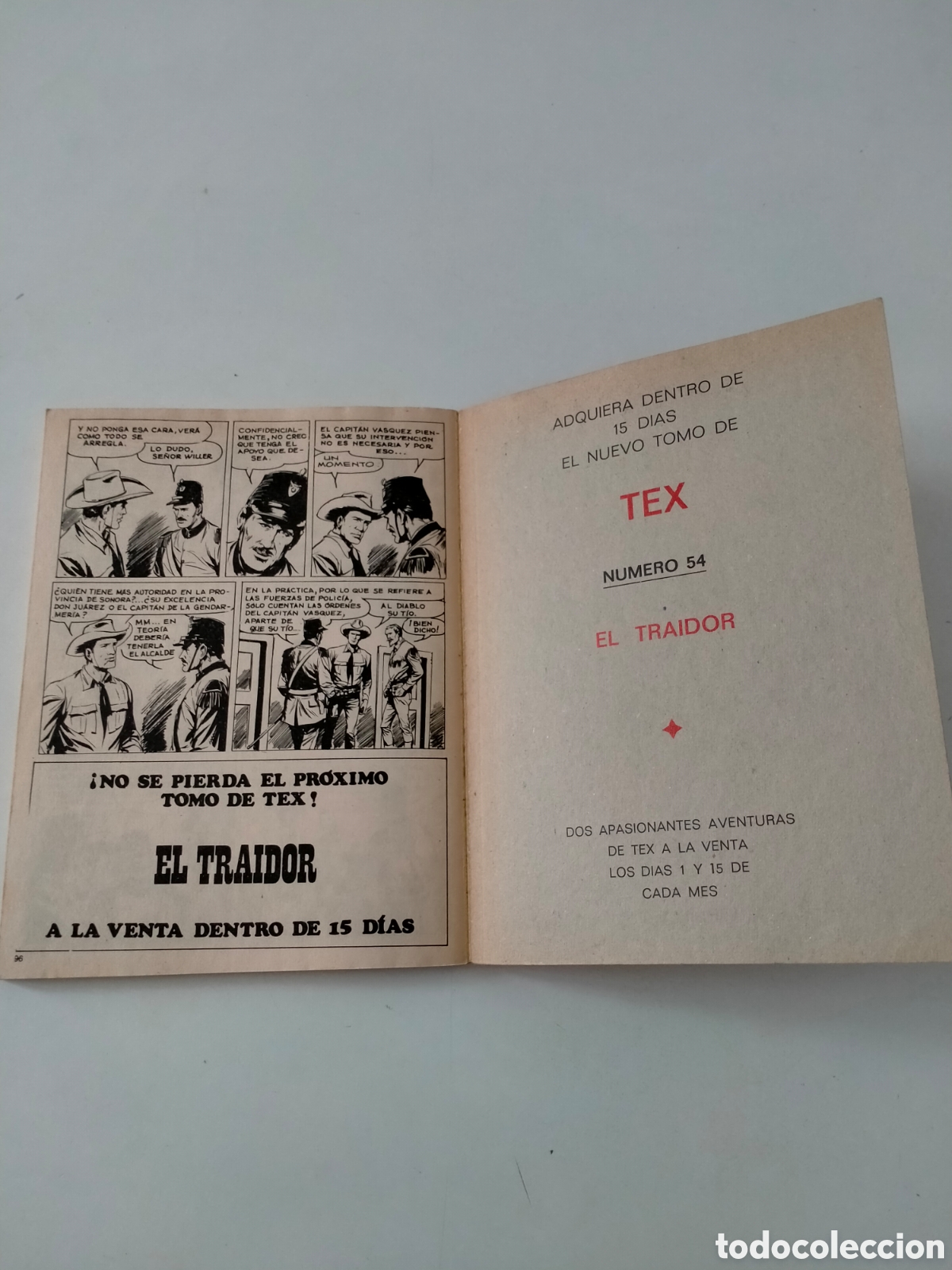 C&oacute;mics: TEX N&Uacute;MERO 53 BURU LAN EDICIONES A&Ntilde;O 1972 - Foto 10