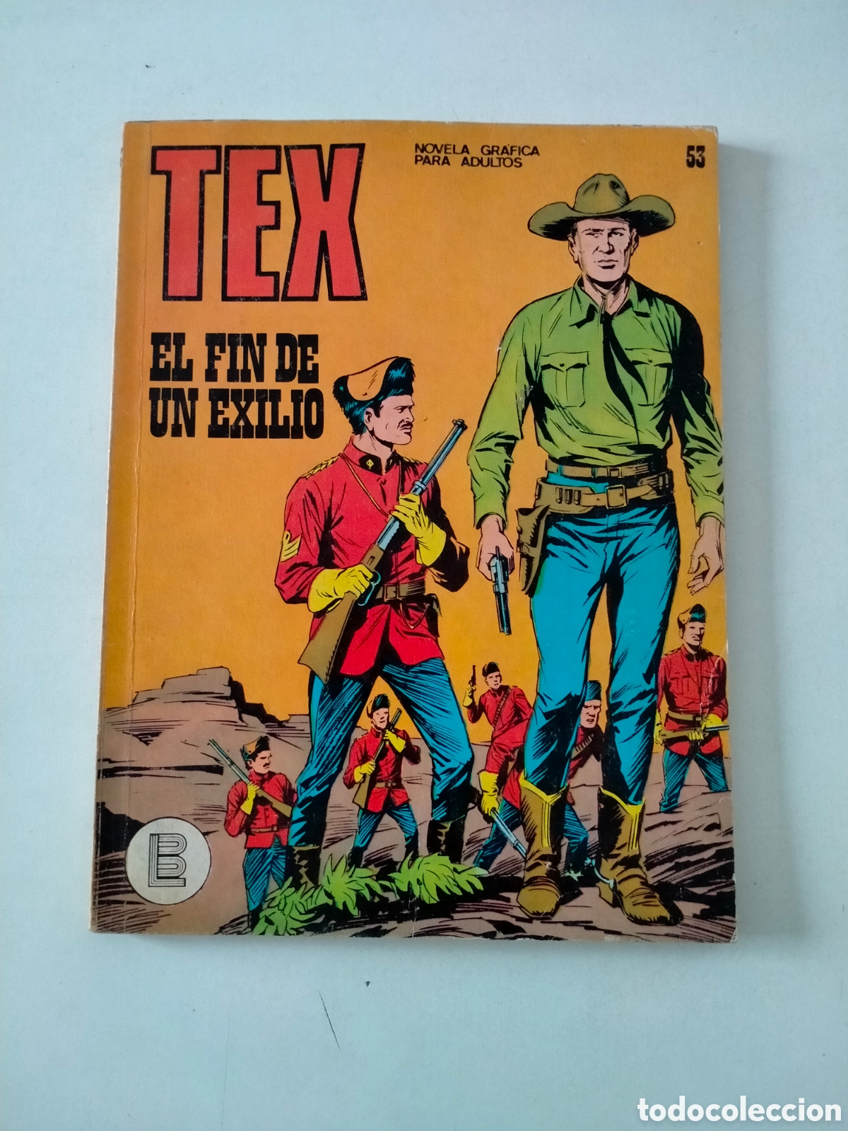 C&oacute;mics: TEX N&Uacute;MERO 53 BURU LAN EDICIONES A&Ntilde;O 1972 - Foto 1
