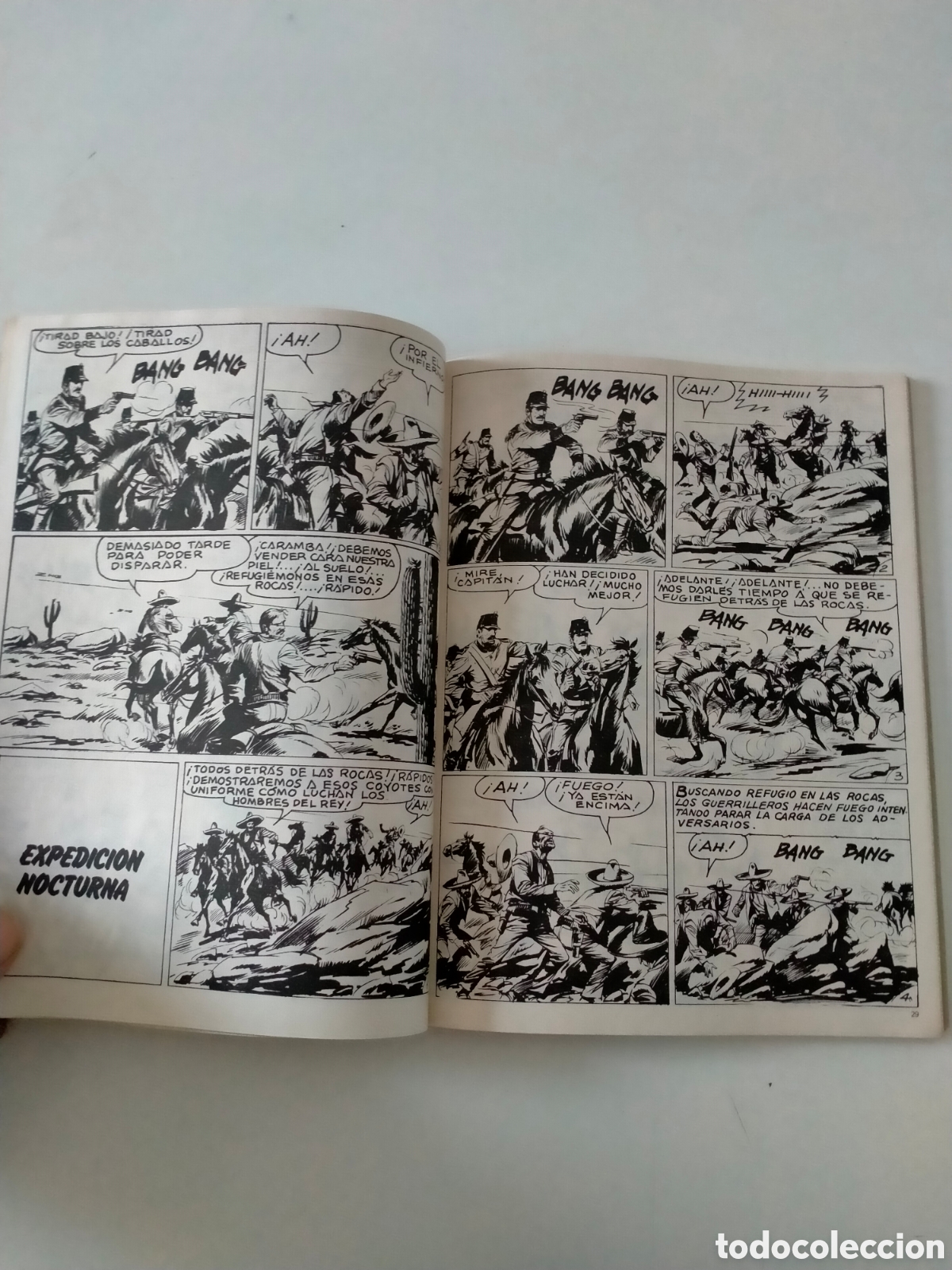 C&oacute;mics: TEX N&Uacute;MERO 54 BURU LAN EDICIONES A&Ntilde;O 1972 - Foto 7