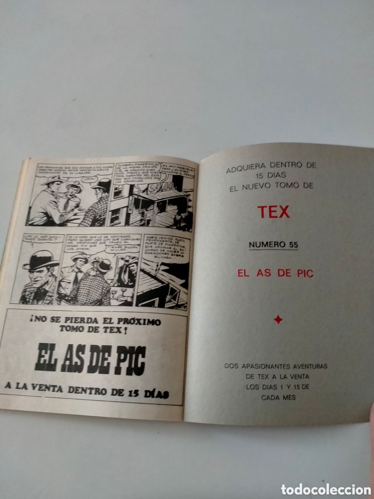 C&oacute;mics: TEX N&Uacute;MERO 54 BURU LAN EDICIONES A&Ntilde;O 1972 - Foto 10