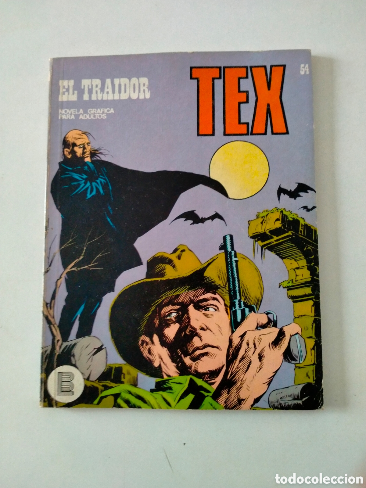 C&oacute;mics: TEX N&Uacute;MERO 54 BURU LAN EDICIONES A&Ntilde;O 1972 - Foto 1